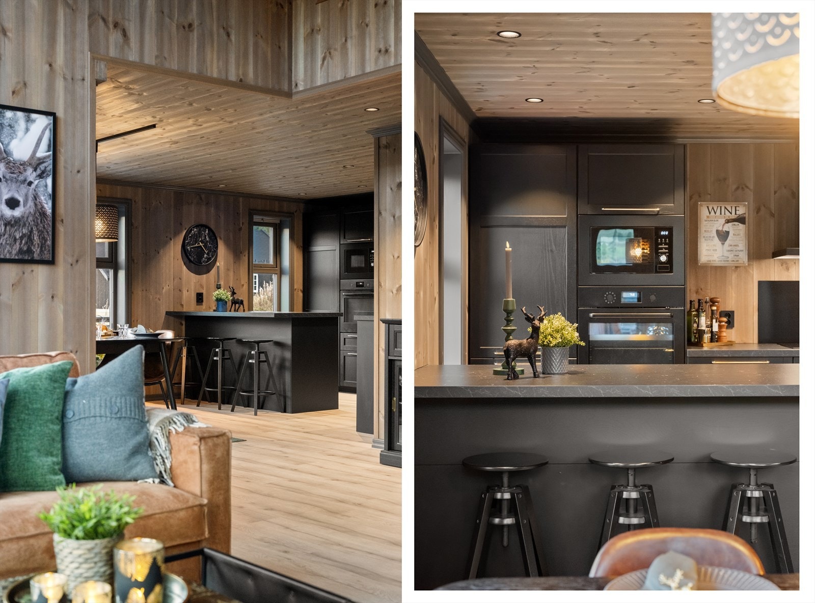 Stilrent kjøkken med gjennomførte detaljer, moderne løsninger, rene linjer og god arbeidsplass gir både funksjon og estetikk i hverdagen. Galleribilde