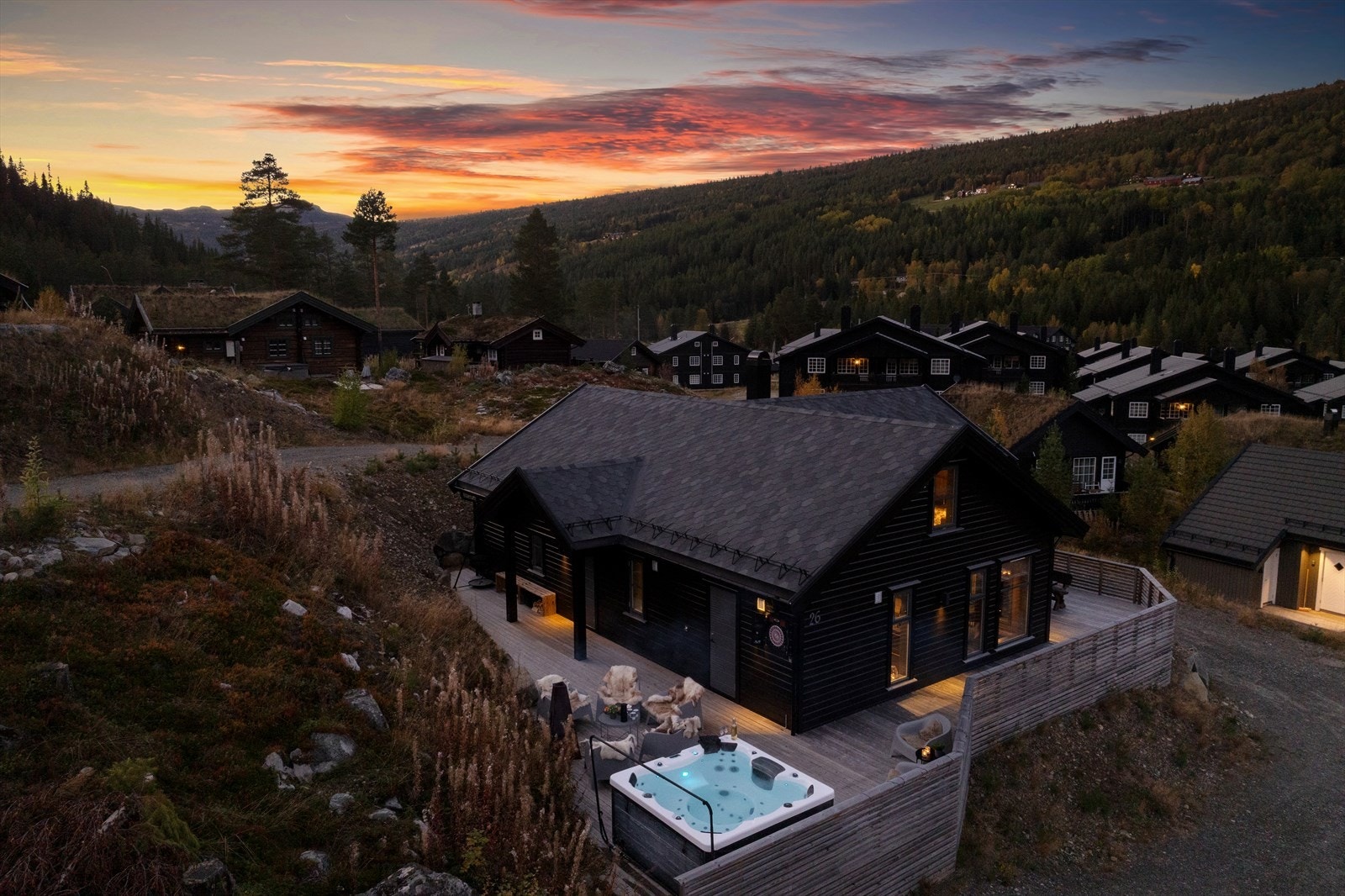 Eiendom som oppleves som vedlikeholdt og gir generelt et godt helhetsinntrykk. Galleribilde