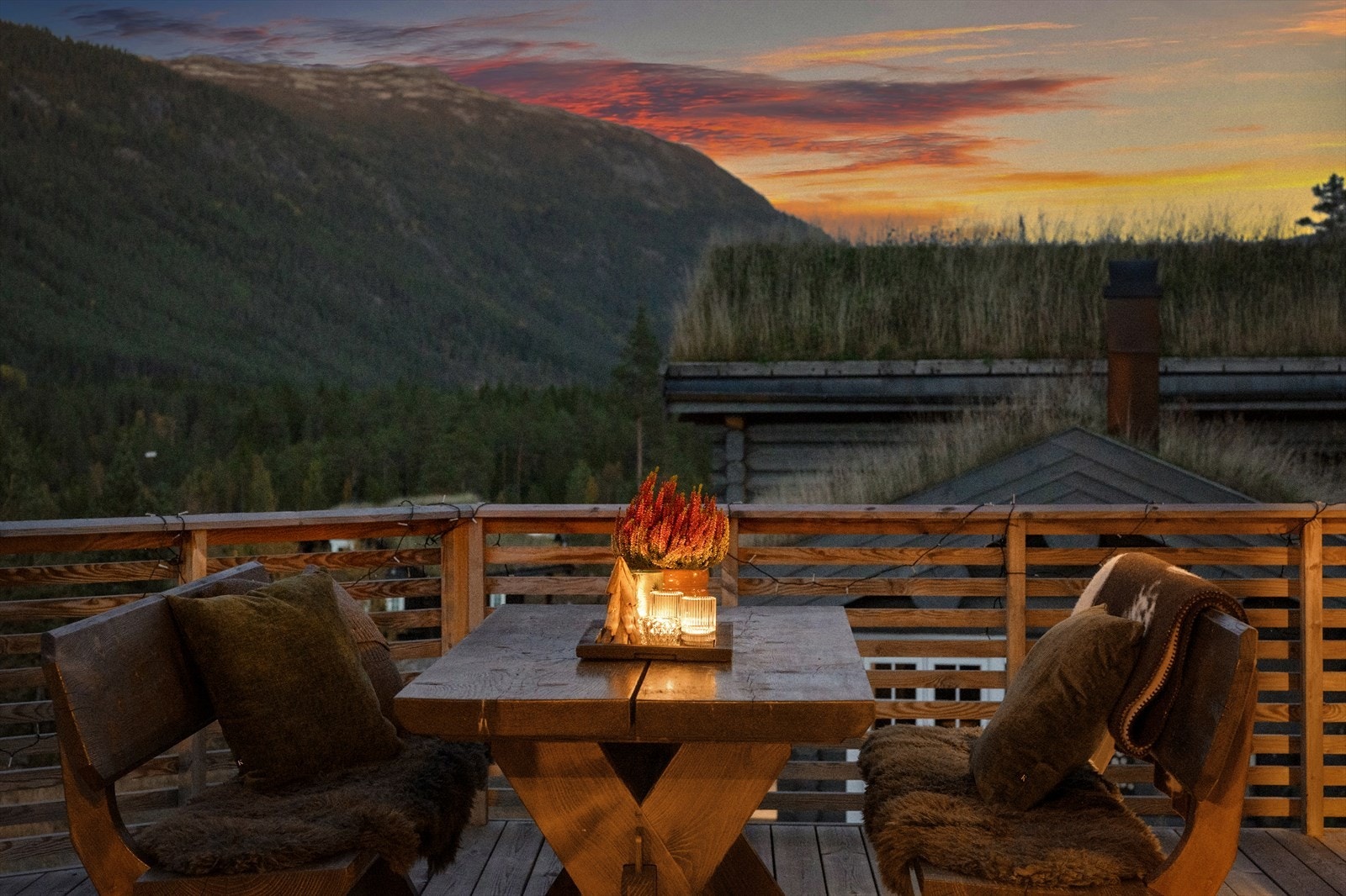 Kveldsro. Galleribilde