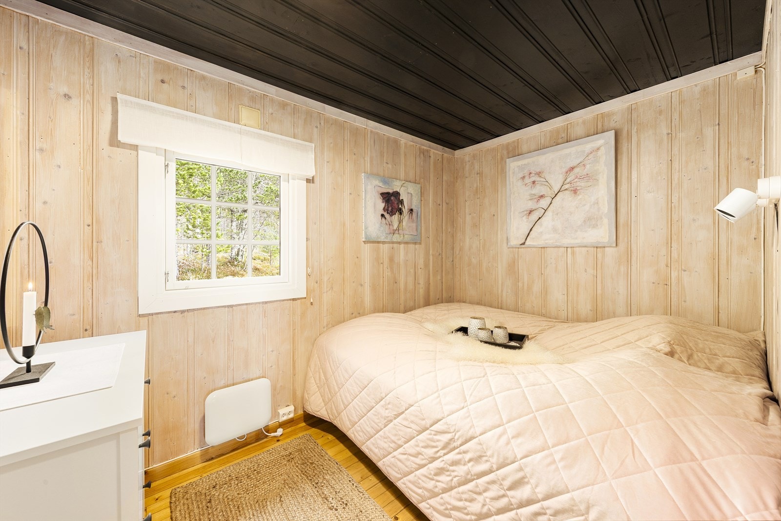 Gjesterom med dobbeltseng Galleribilde