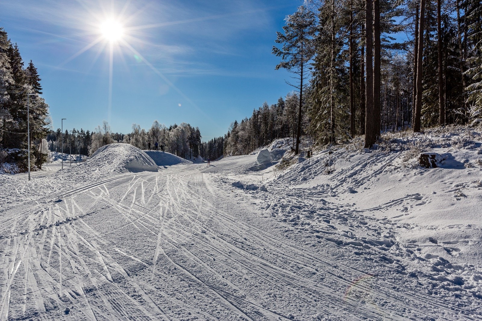 Linderudkollen med langrennsarena Galleribilde