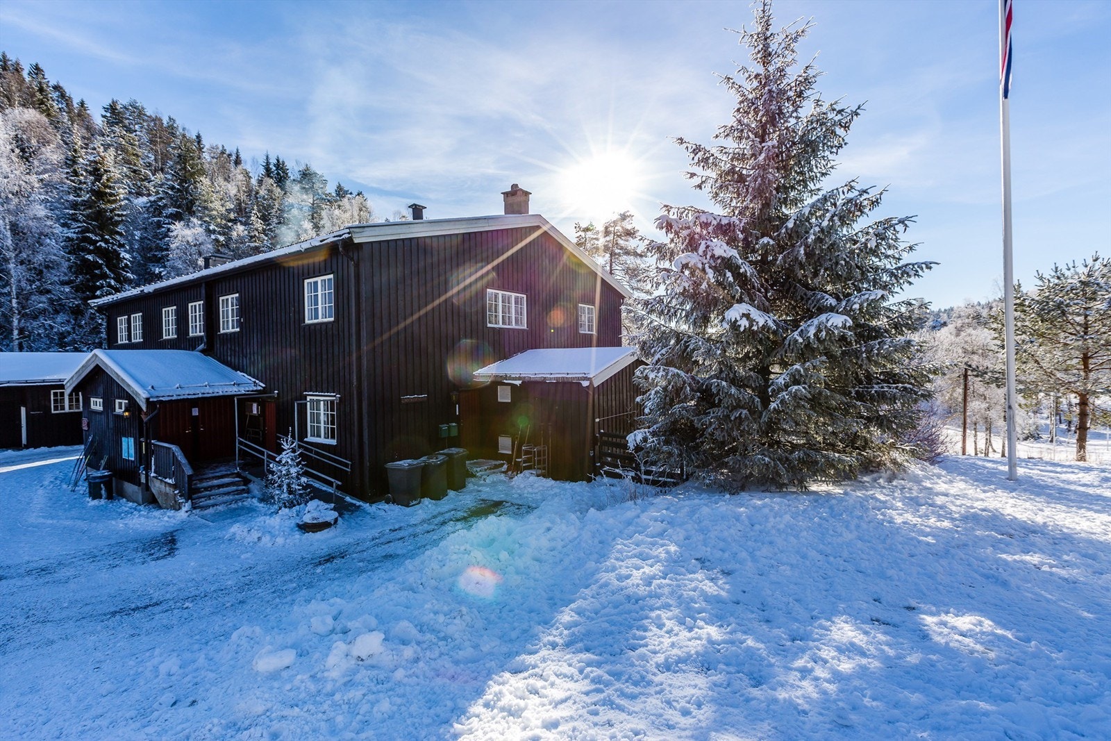 Linderudkollen skistue Galleribilde