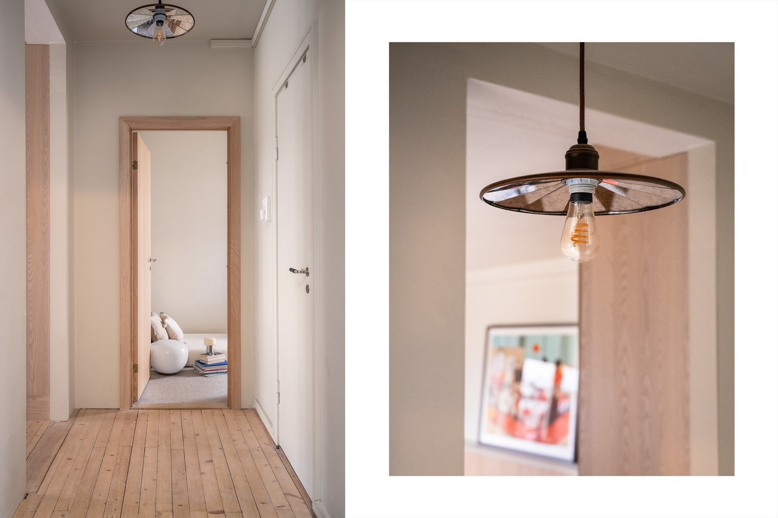 Leiligheten har gjennomgående vakre detaljer. Galleribilde