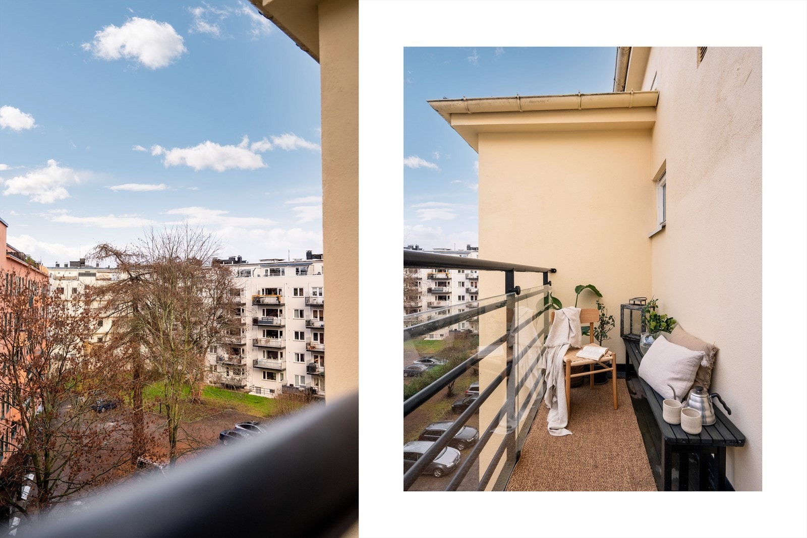 Nyt sene sommerkvelder på den deilige balkongen! Galleribilde