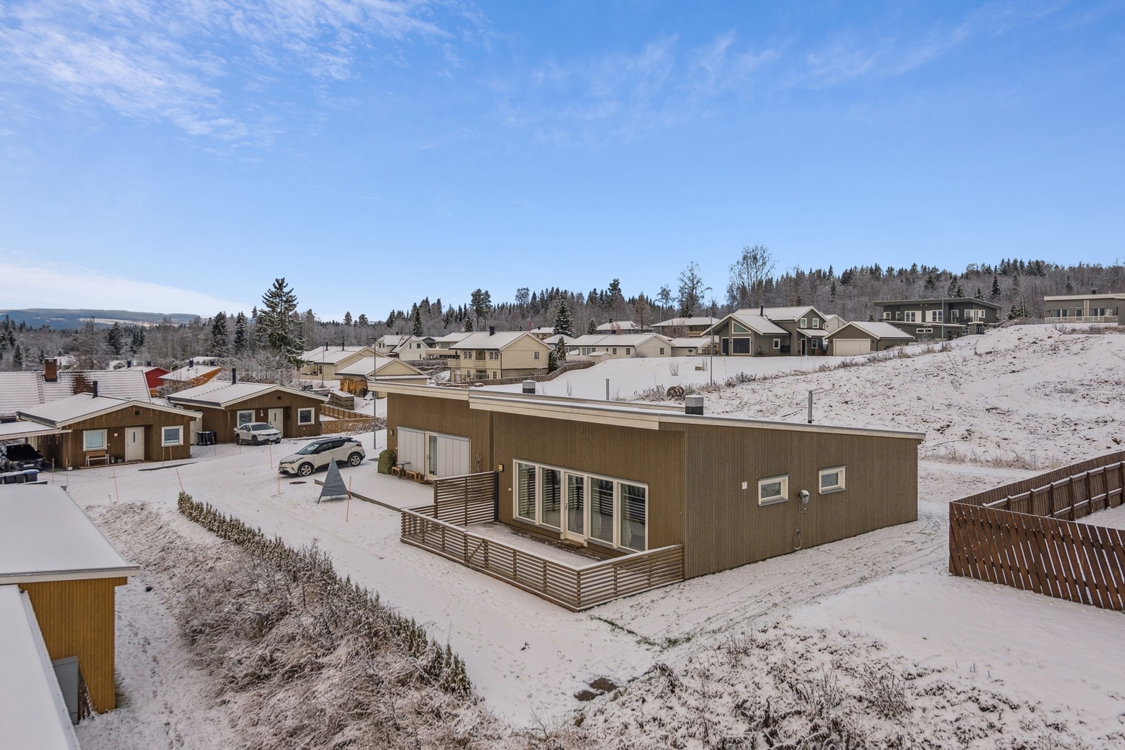 Fasade Singelvegen 6B. Galleribilde