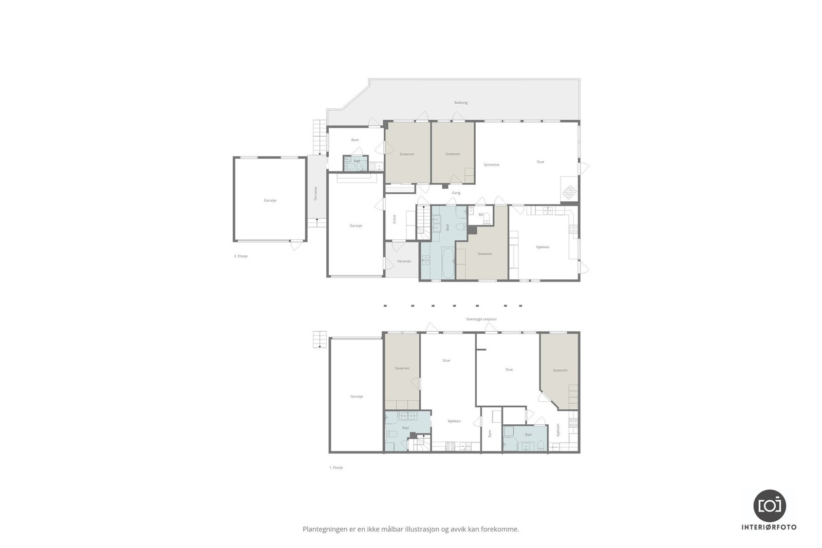 Plantegninger Galleribilde