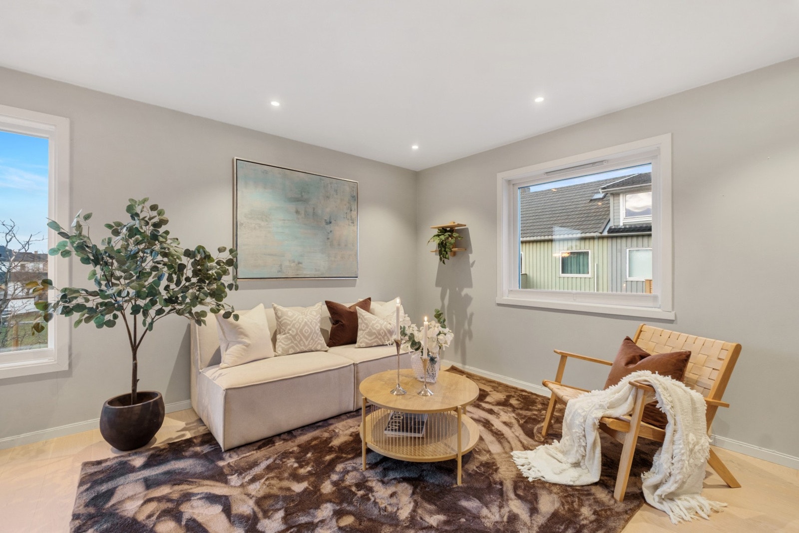 De fleste vinduer er skiftet i 2015/2016. Galleribilde