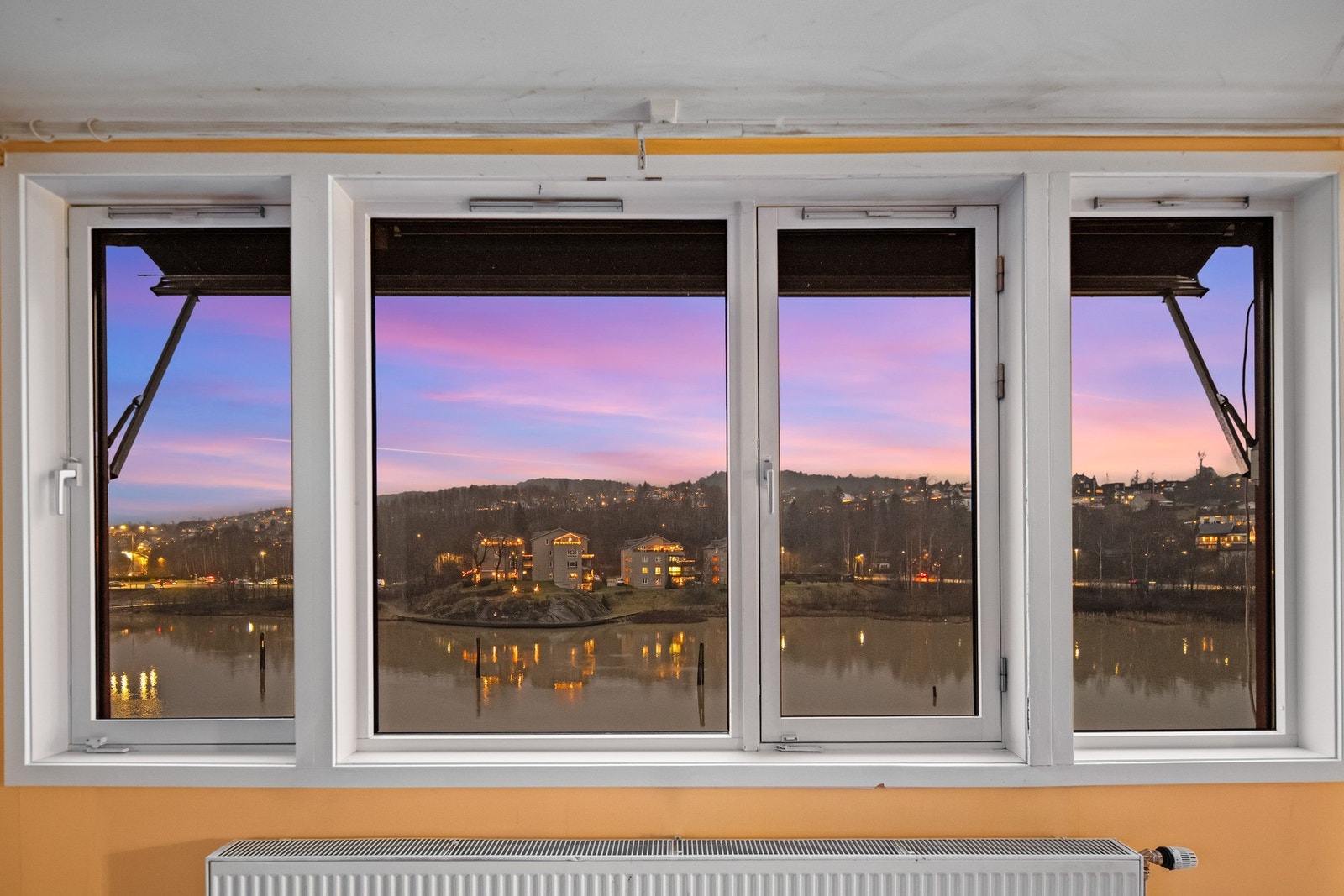 Utsikt mot Rælingen Galleribilde