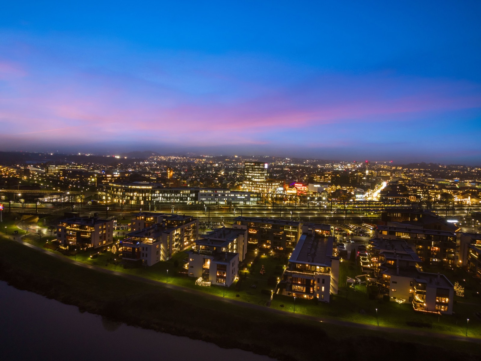 Leiligheten ligger flott til på Lillestrøm Syd. Galleribilde