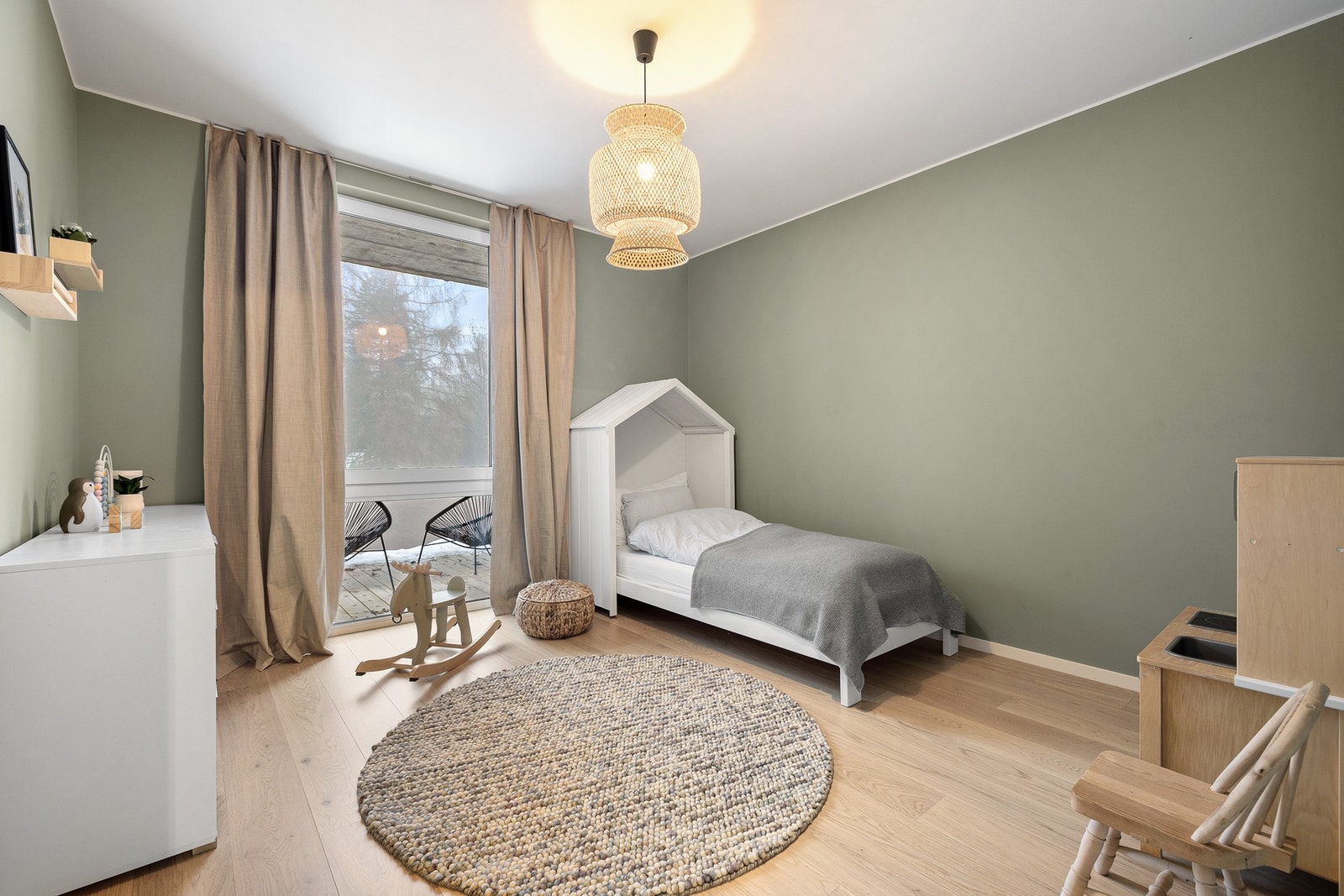 Soverom på 11,8 kvm. Galleribilde