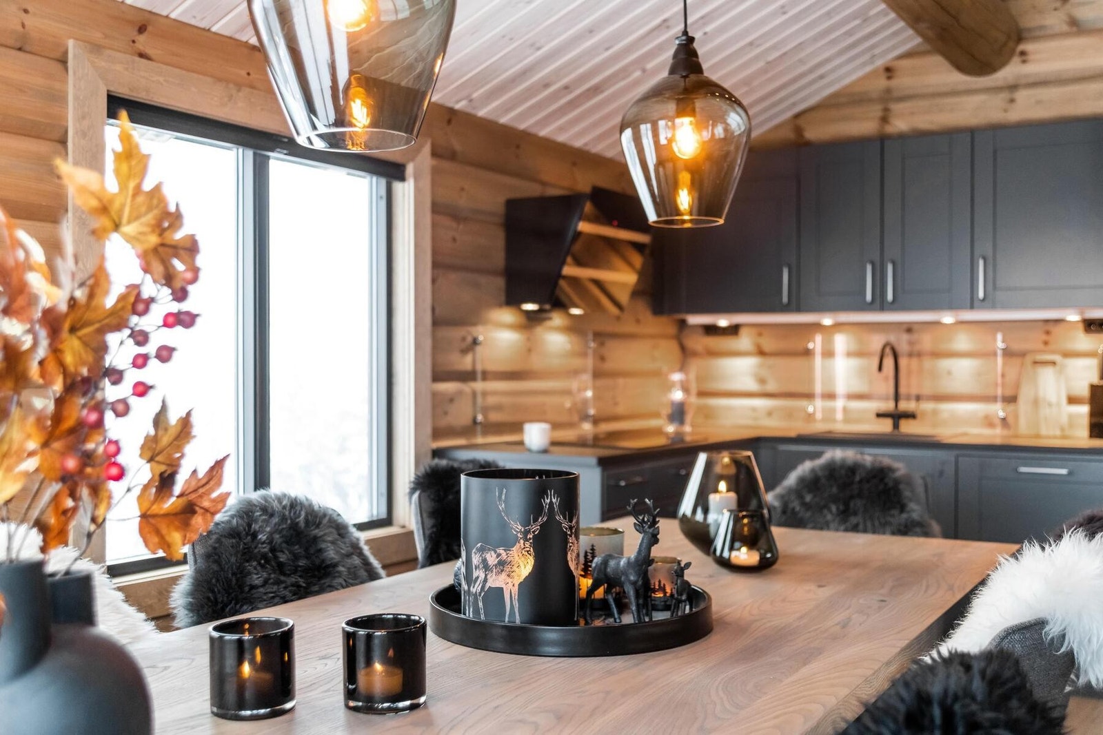 Koselig! Foto fra et tilsvarende prosjekt. Galleribilde