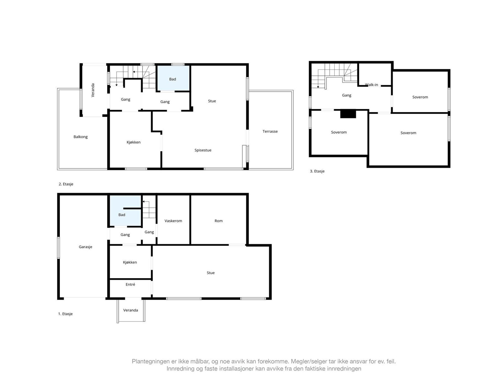 - Plantegning. Galleribilde
