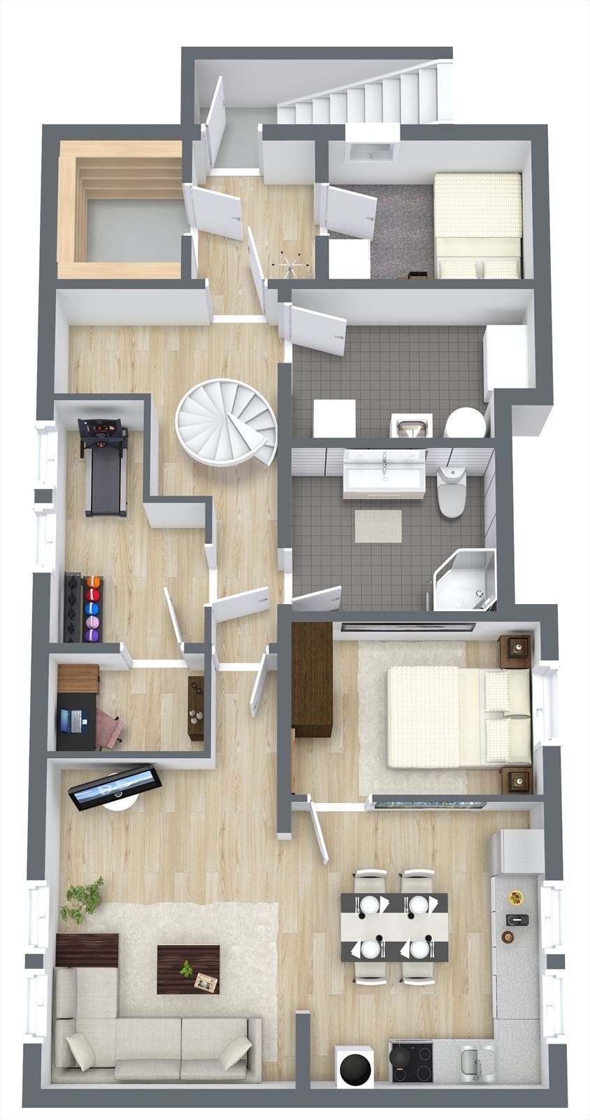 Planskisse underetasje - avvik vil forekomme Galleribilde