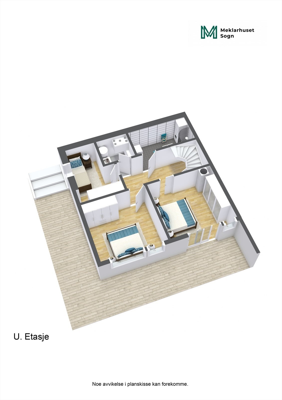Planteikning 3D Galleribilde