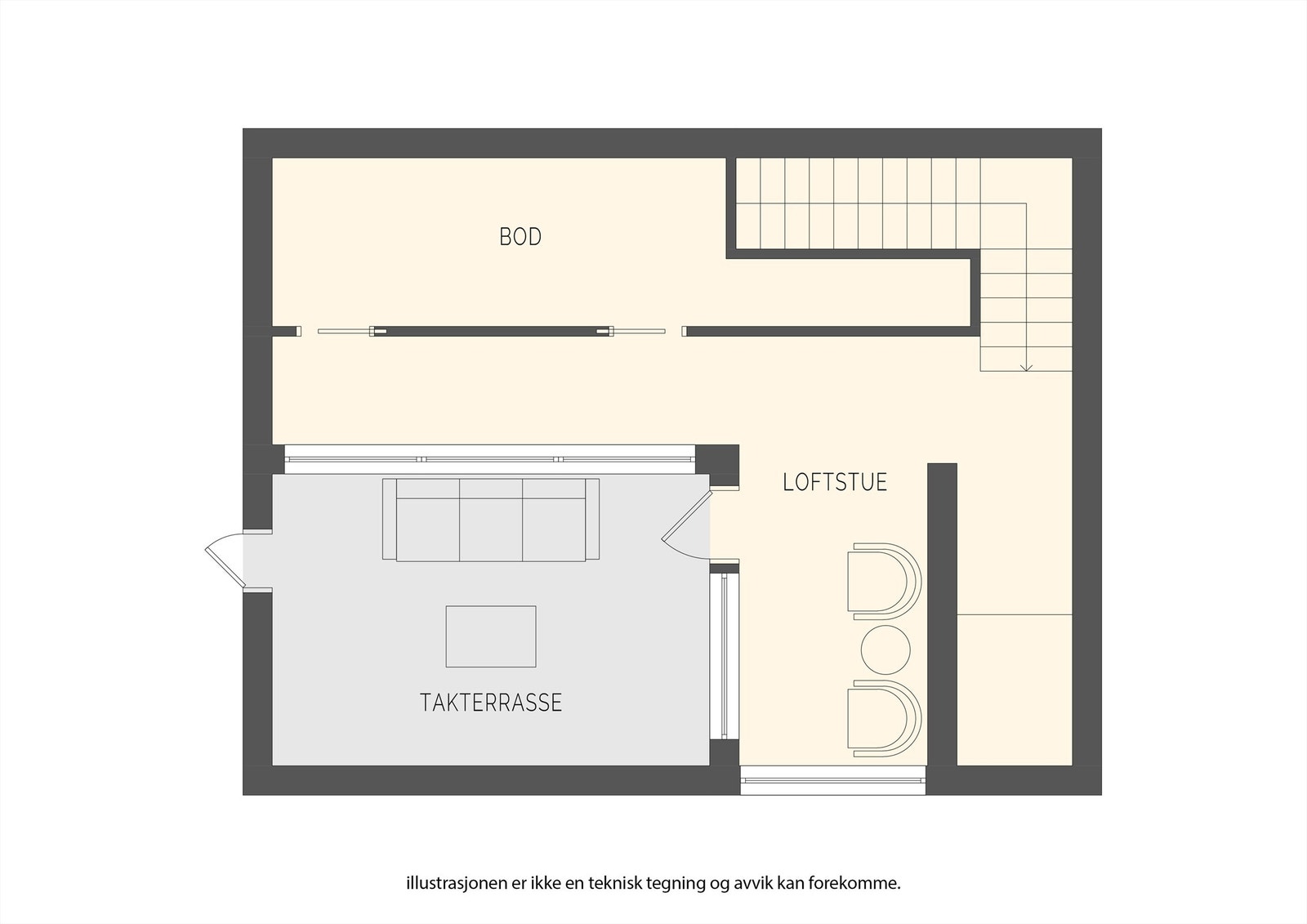 Plantegning Galleribilde