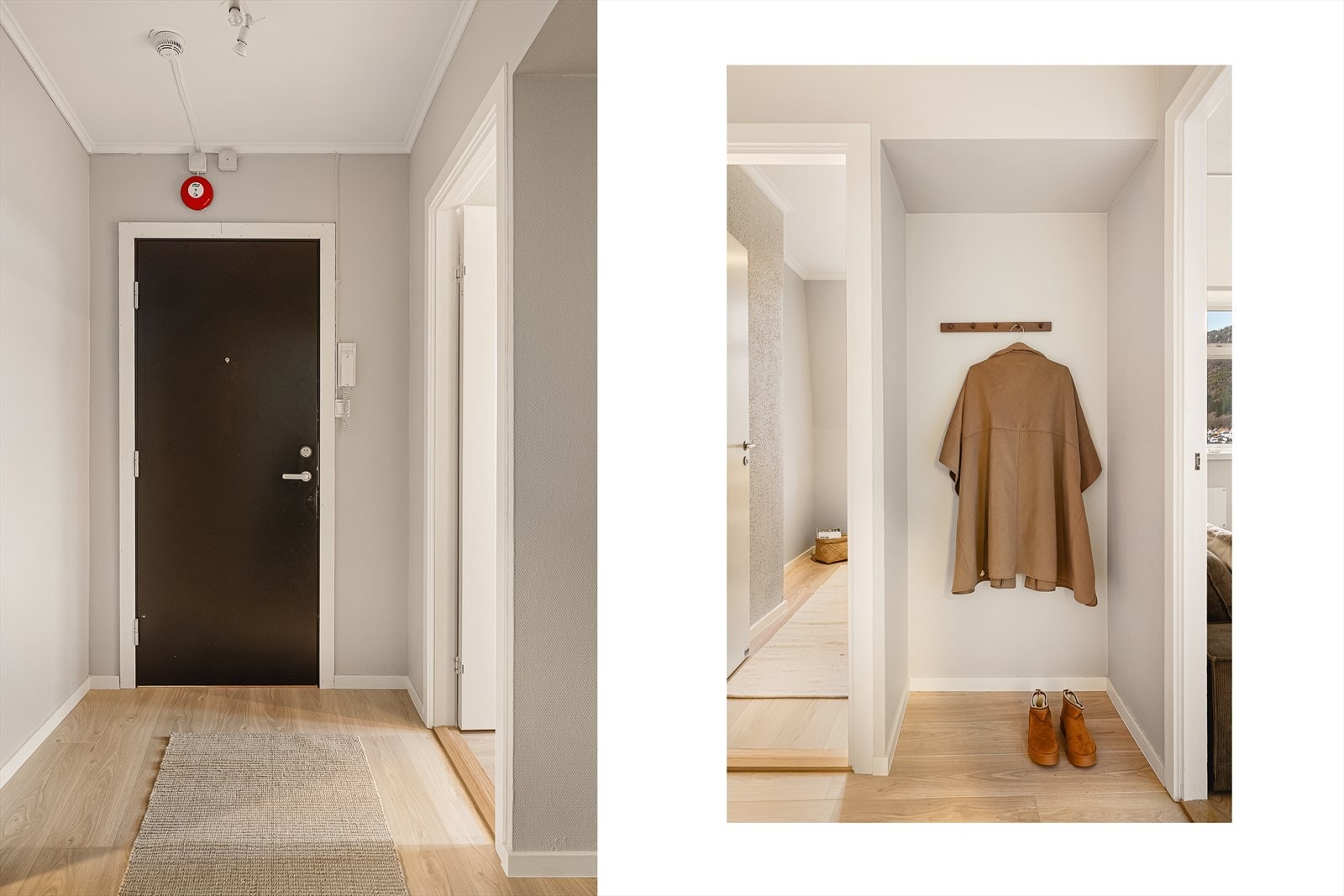 Dørtelefonen gjør det enkelt å slippe venner og familie inn dørene. Galleribilde