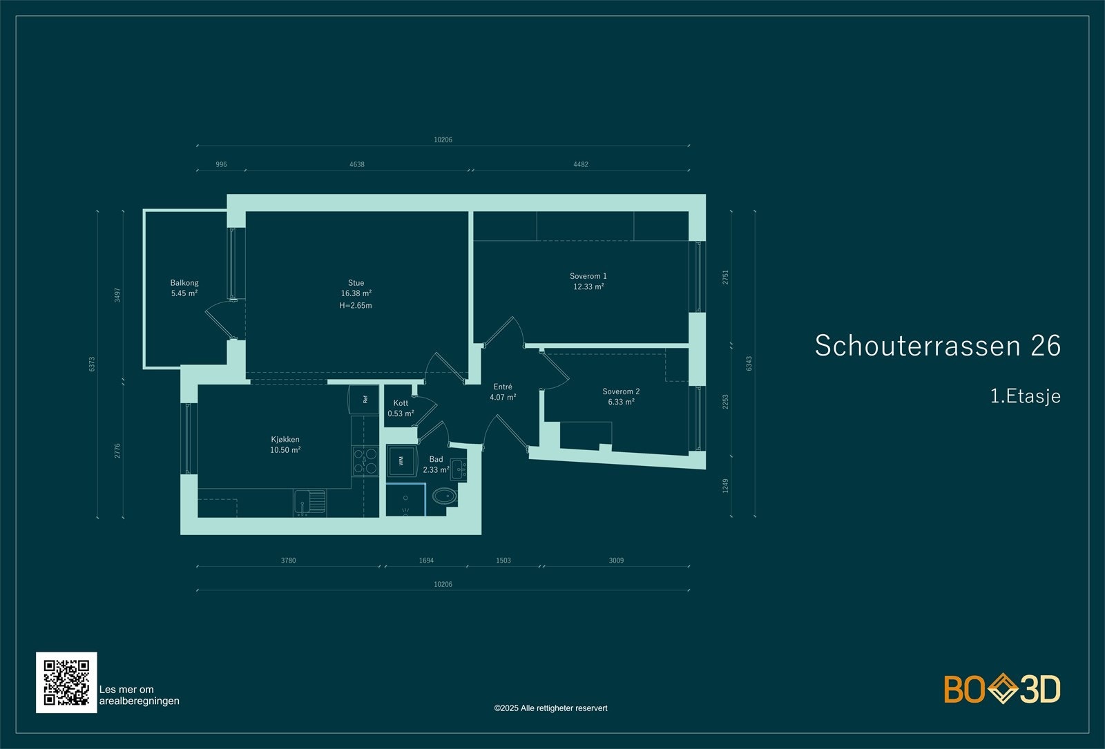 Plantegning. Galleribilde