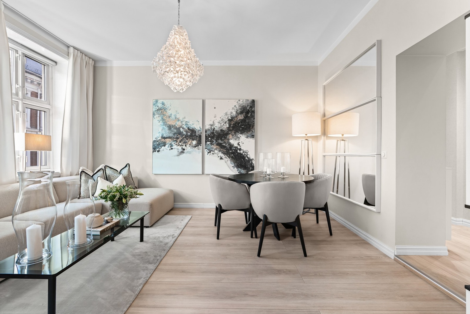 En lekker og romslig 2-roms som ble vesentlig pusset opp i 2021 Galleribilde