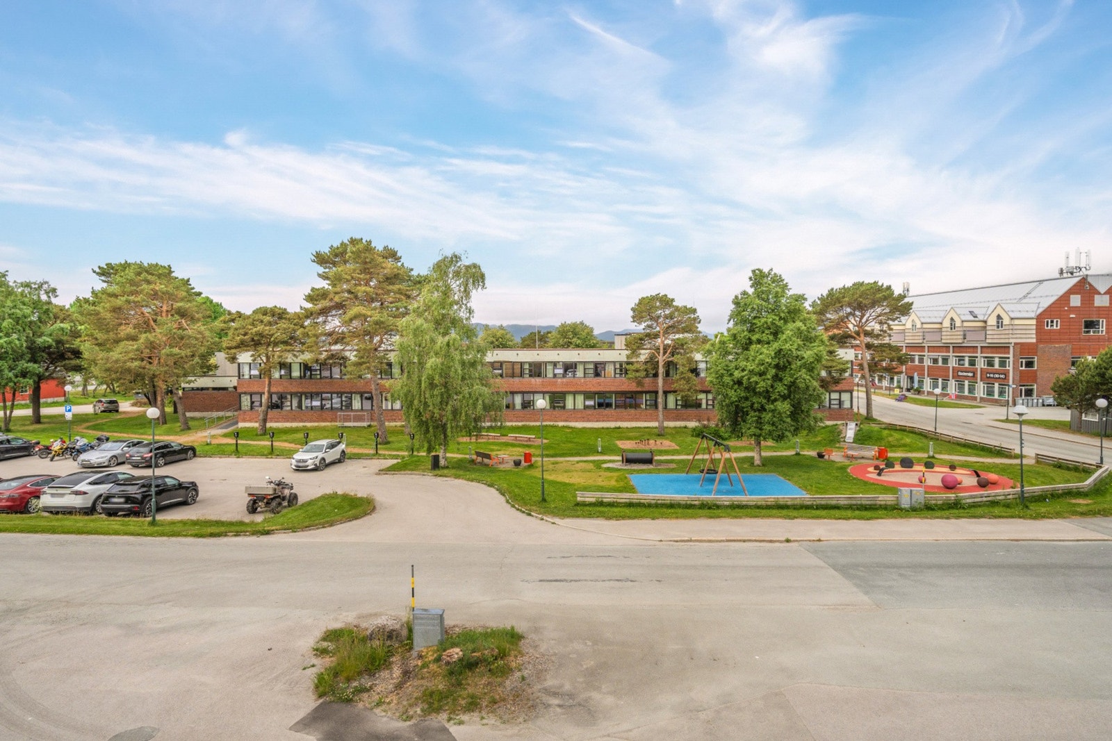 Utsikt fra balkongen. Galleribilde