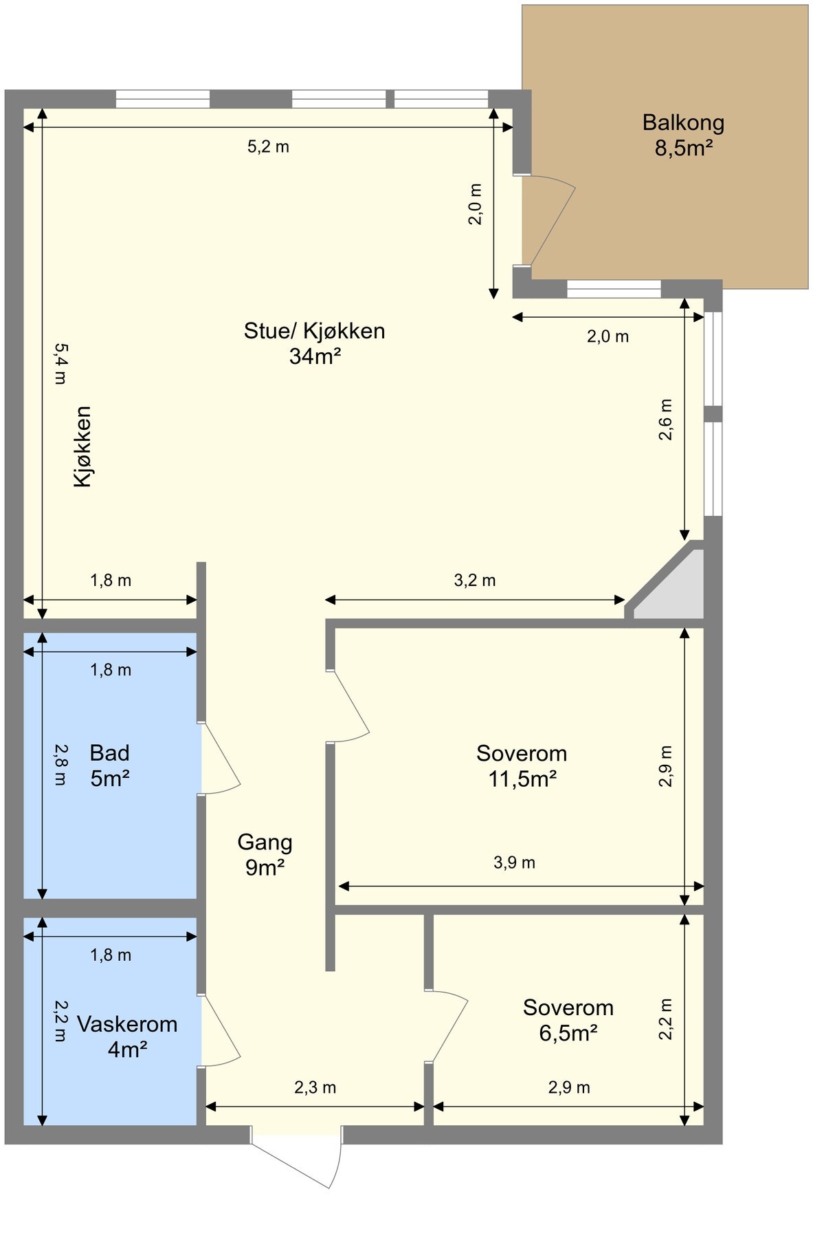 Plantegning. Galleribilde