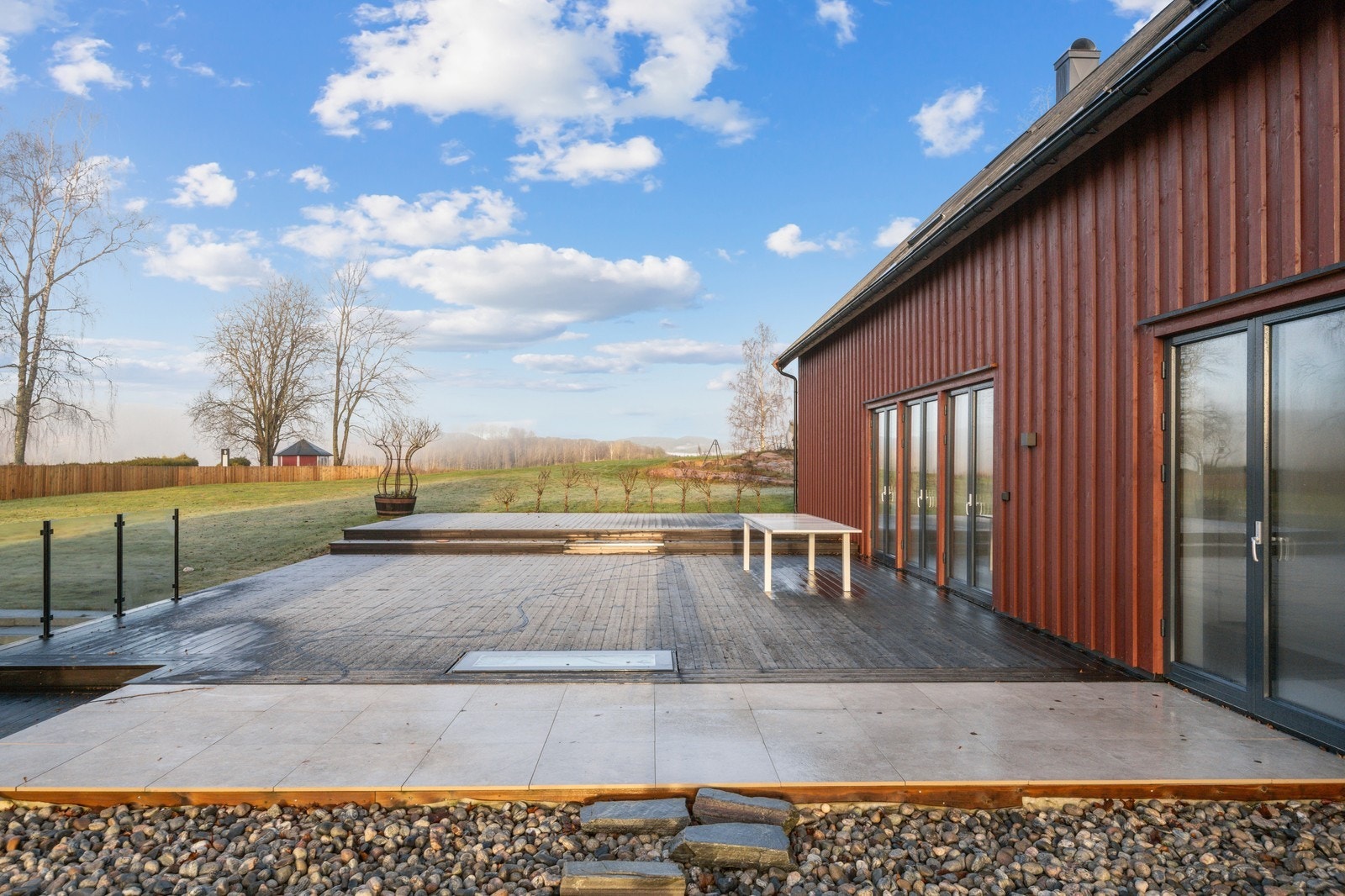 Grini golfbane på andre siden av gjerdet Galleribilde