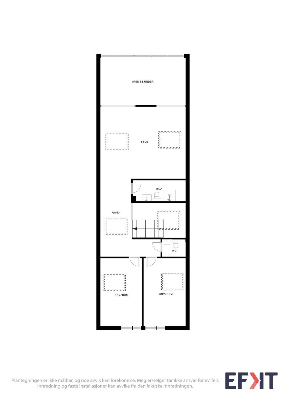 Plantegning 2. etg Galleribilde
