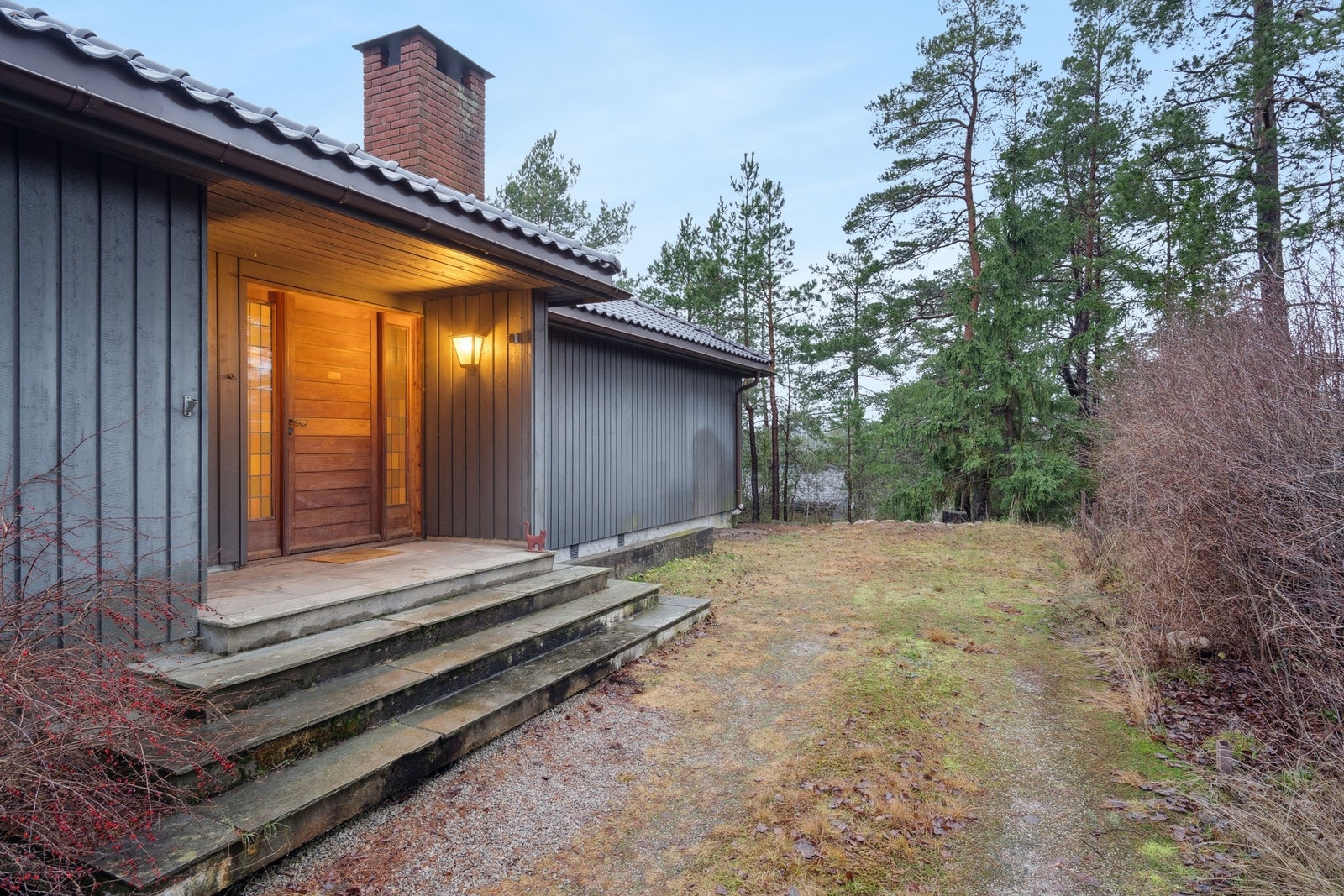 Innkjørsel nord Galleribilde