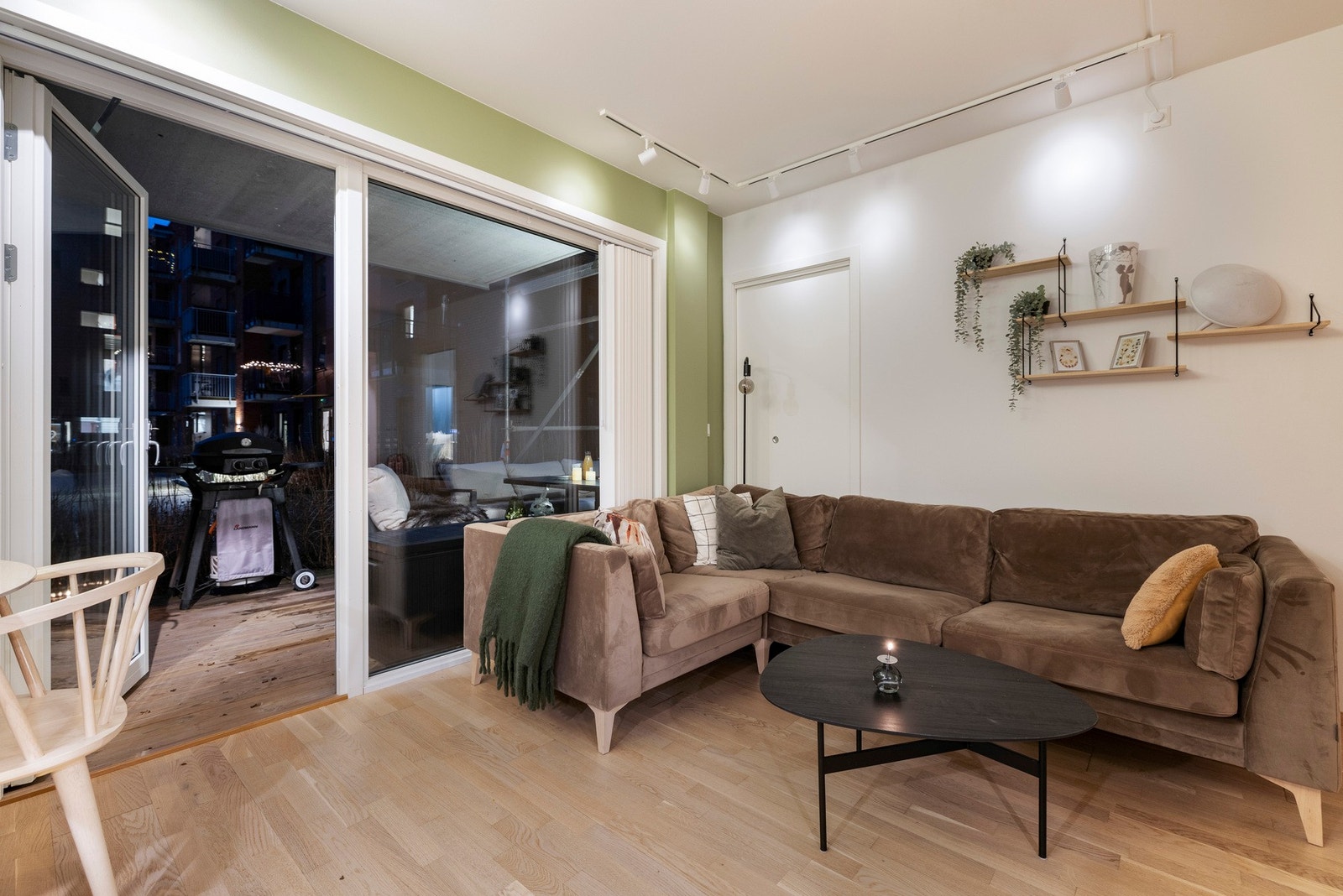 Lun kveldsstemning Galleribilde