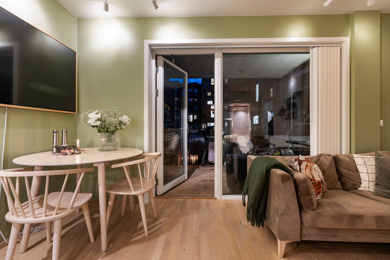 Lun kveldsstemning Galleribilde