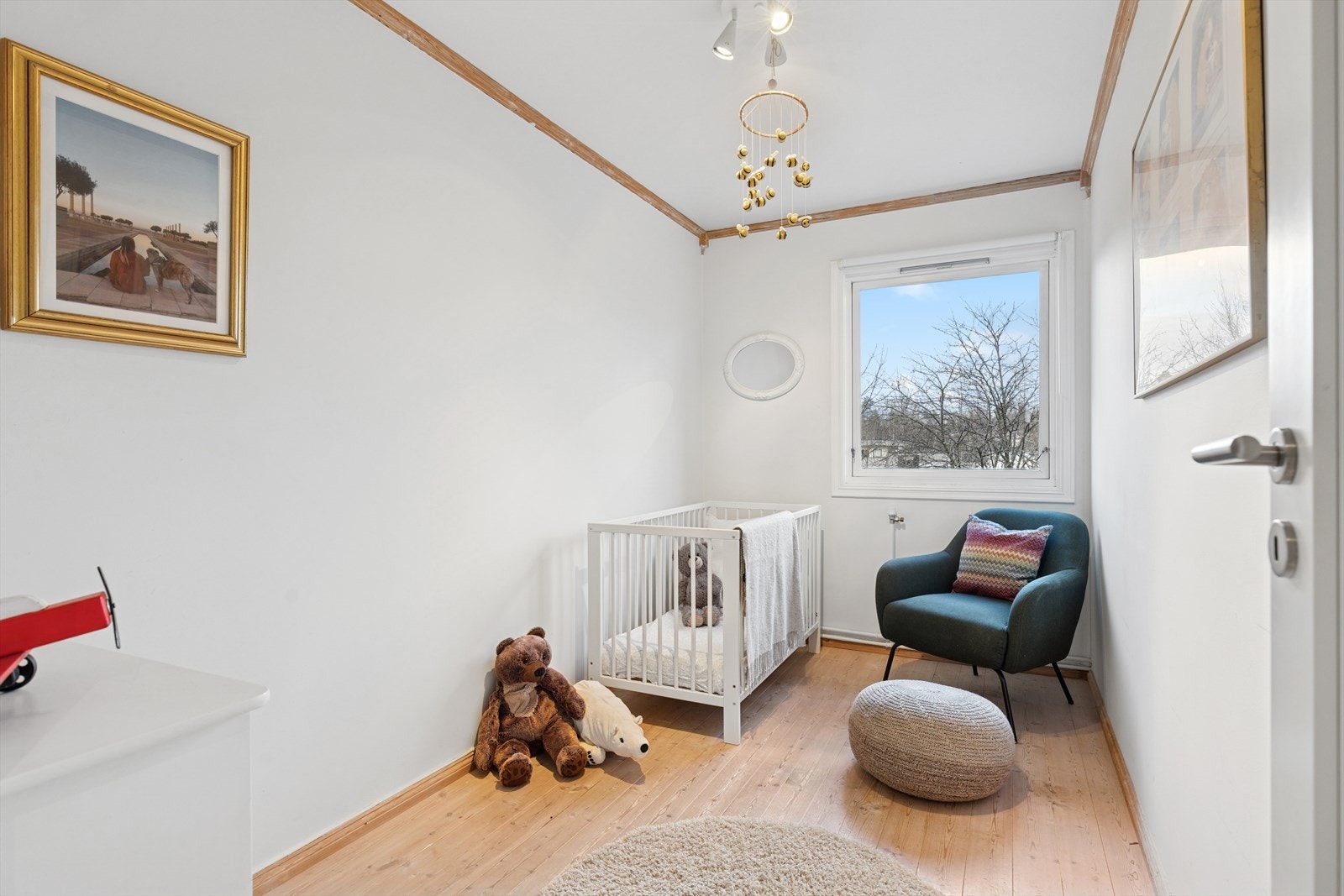 Alle soverom har lyse flater Galleribilde