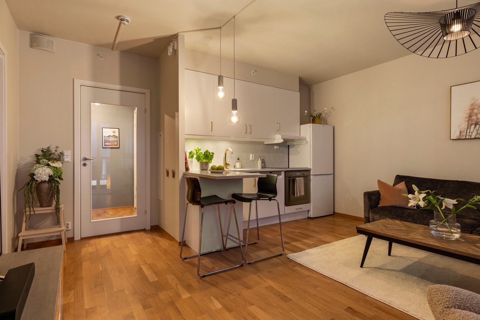 Lun kveldsstemning Galleribilde