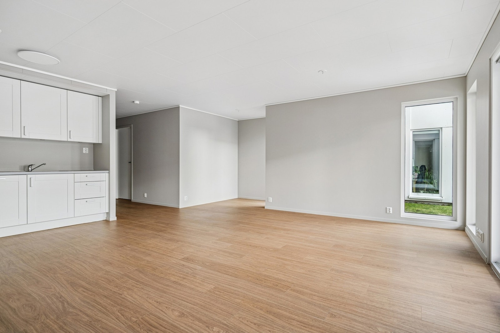 Til oppvarming har du vannbåren varme. Galleribilde