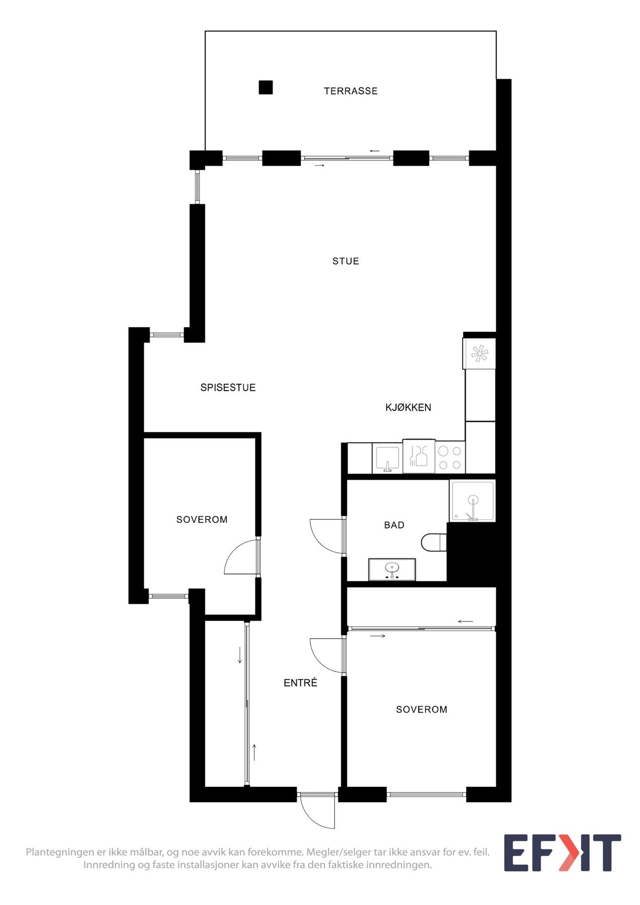 Plantegning. Galleribilde