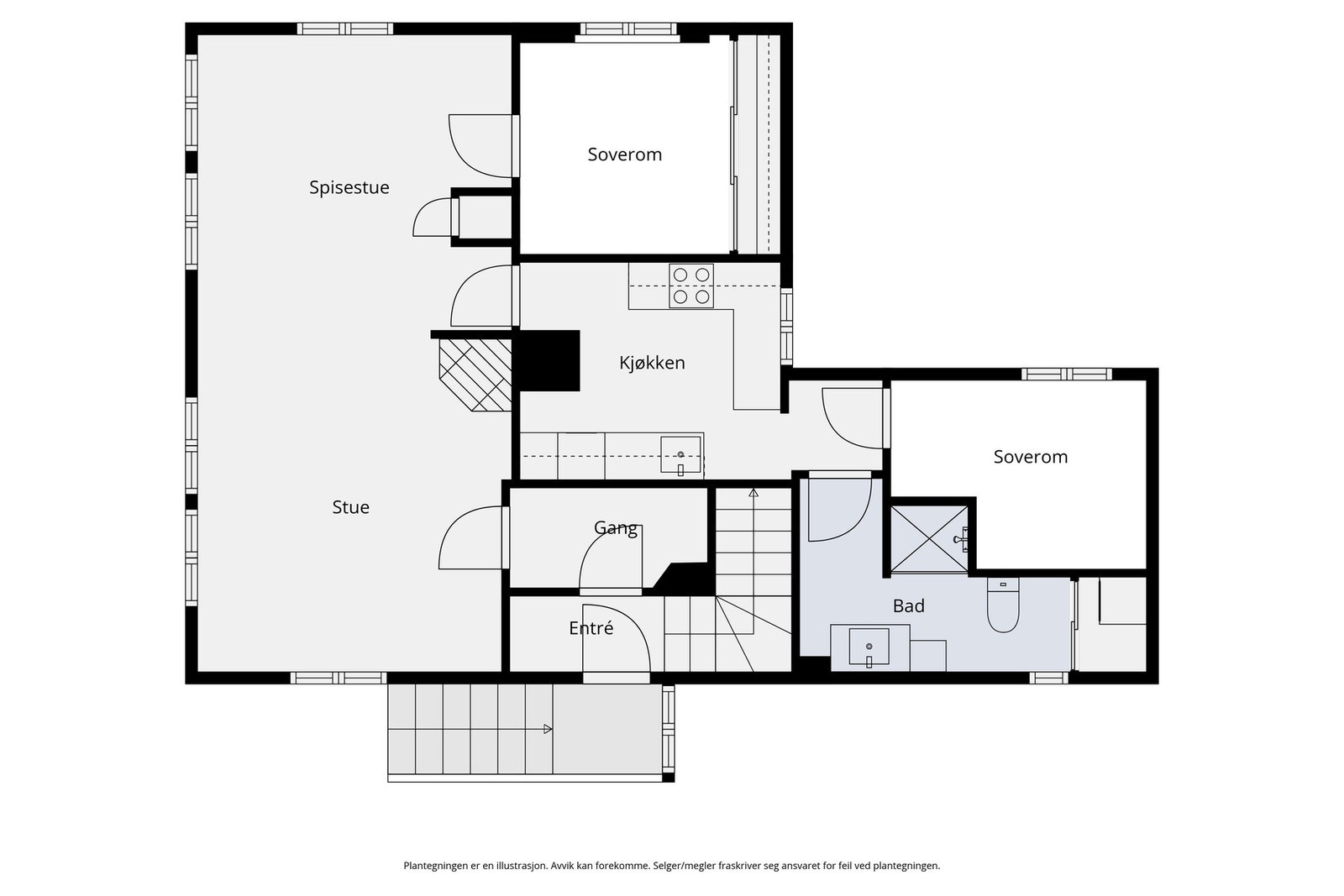 Plantegning. Galleribilde