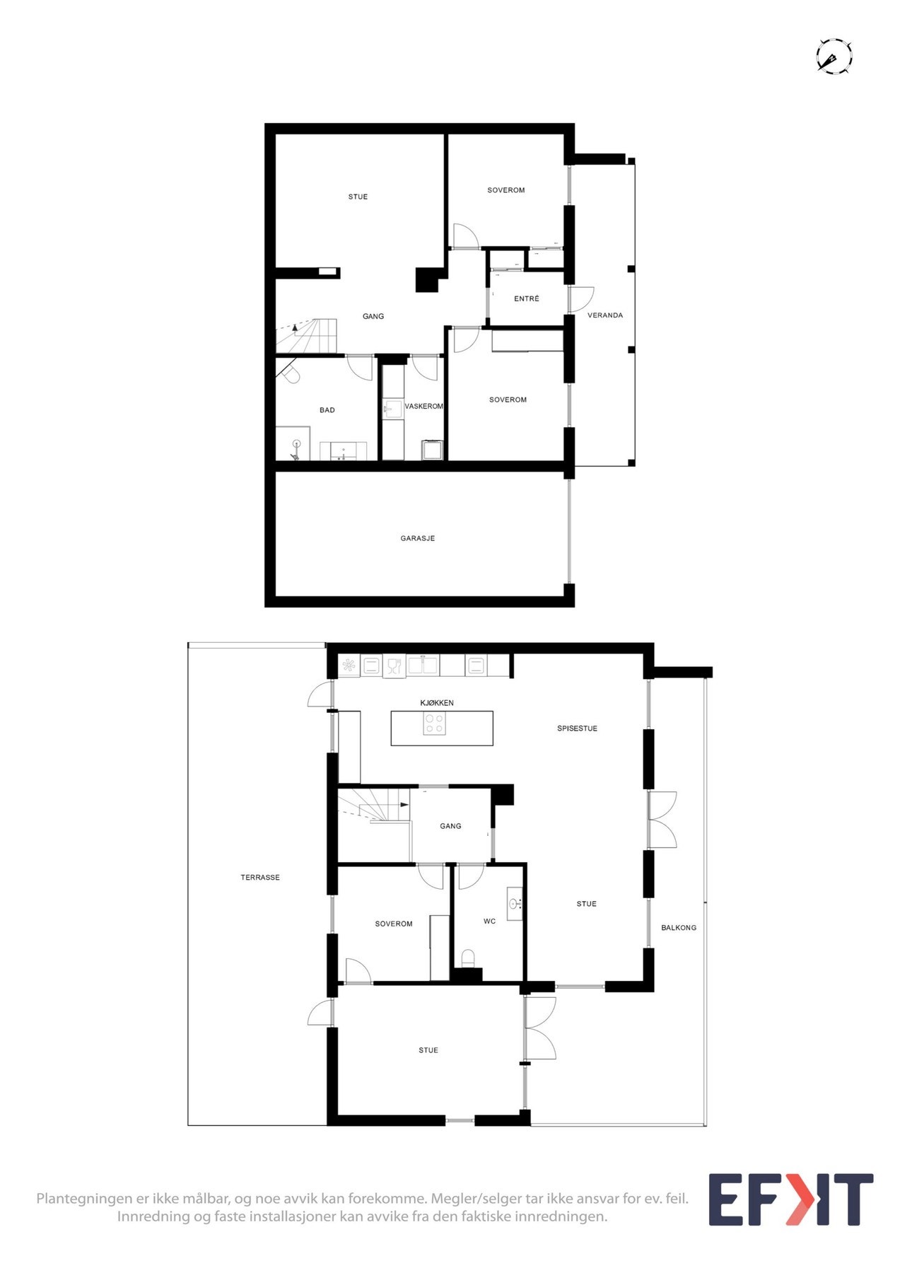 Plantegning oversikt. Galleribilde