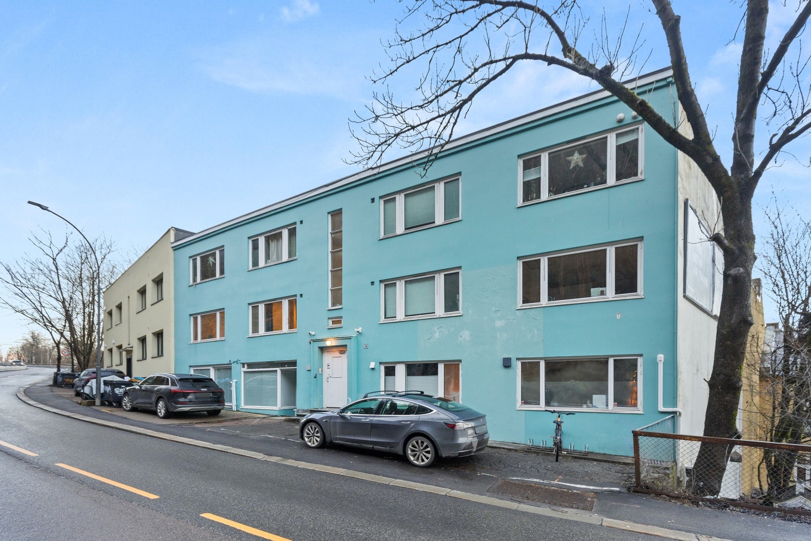 Fasade mot Kongsveien. Galleribilde