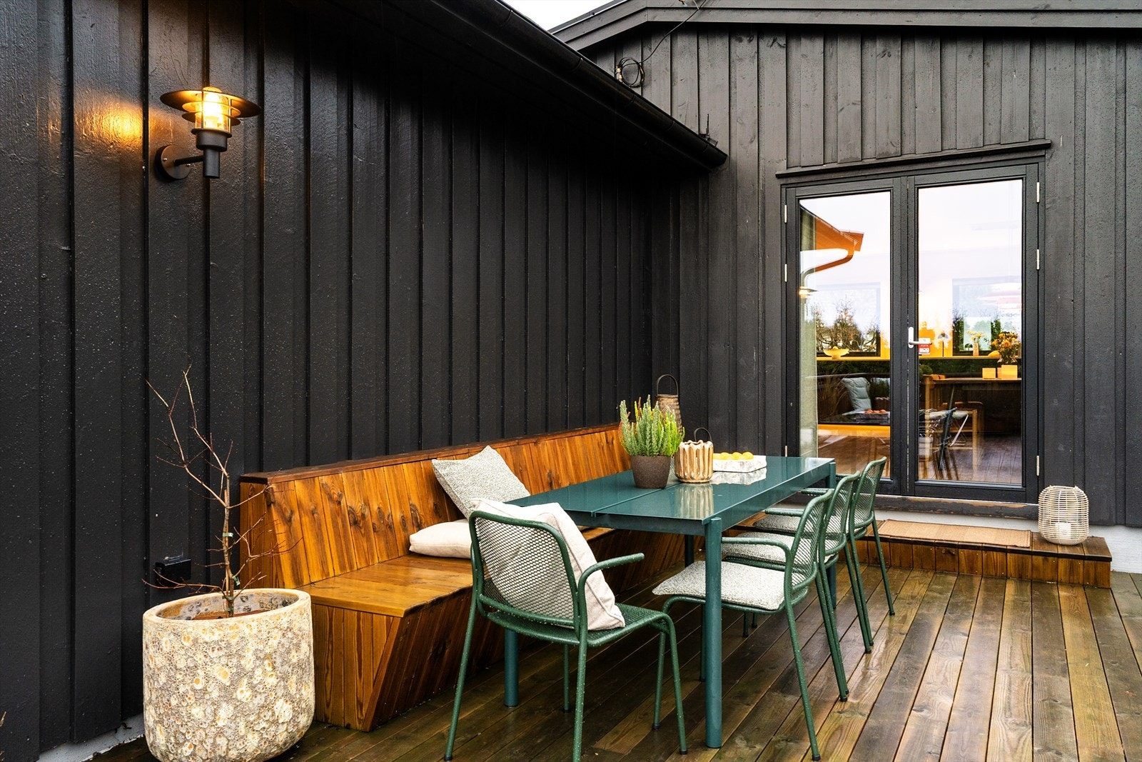 Plassbygget spisesofa Galleribilde