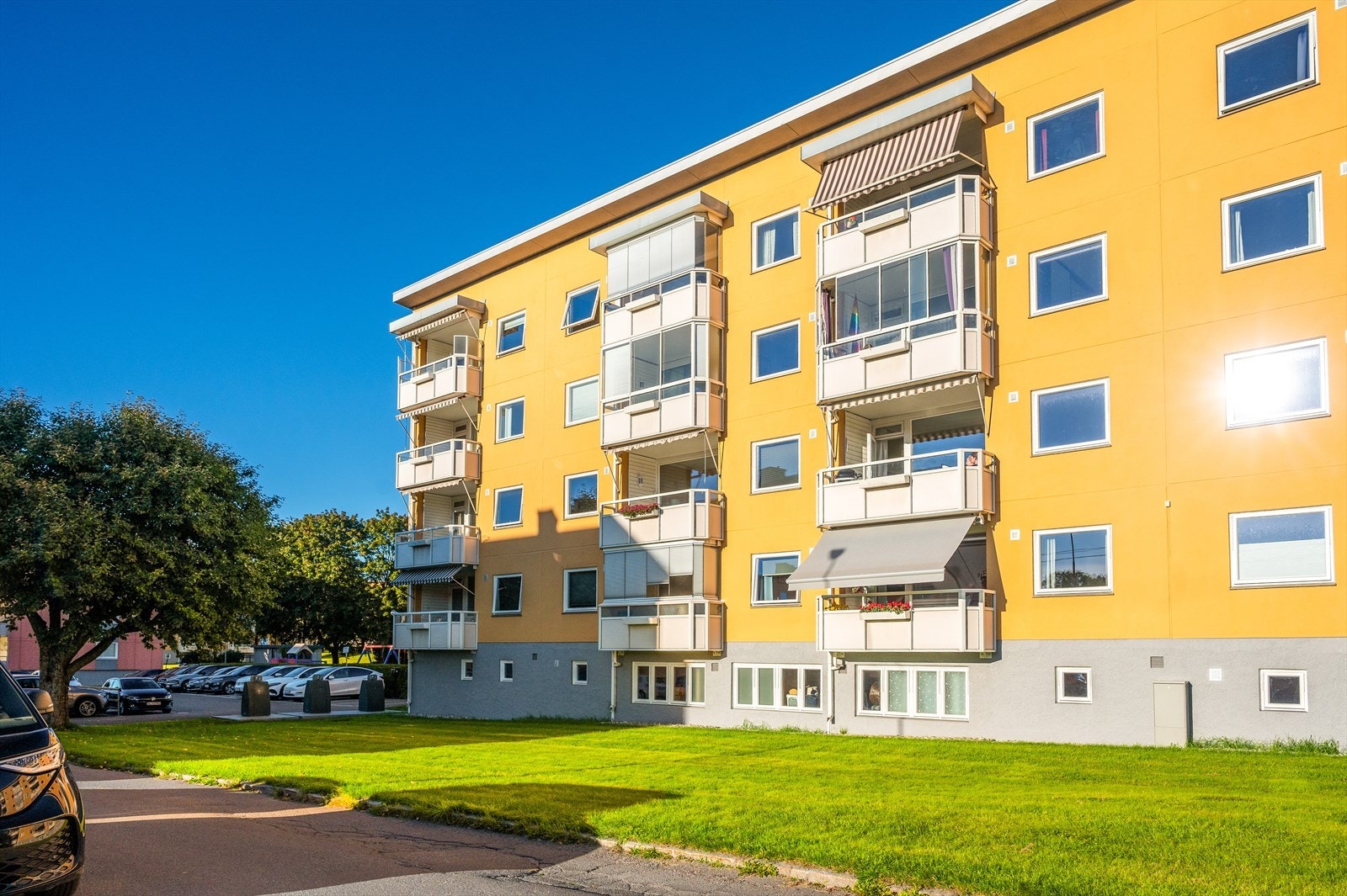 Leiligheten ligger praktisk til i 2. etasje med enkel adkomst. Galleribilde