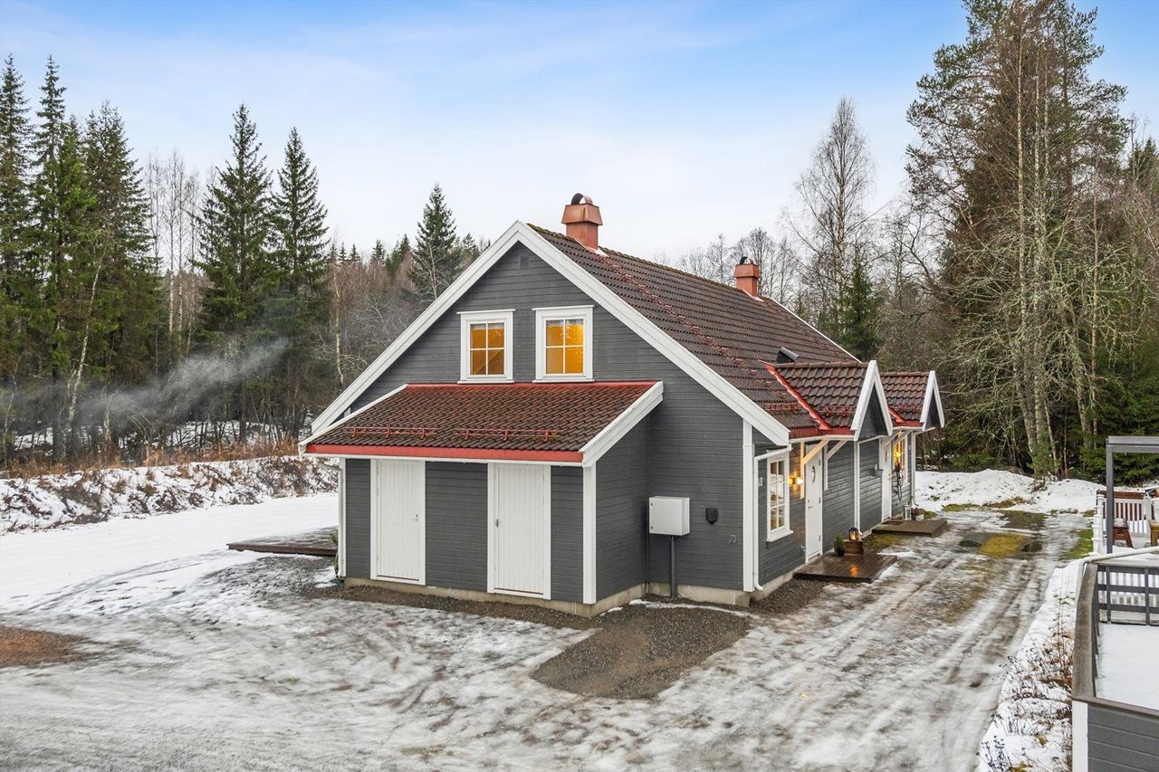 En halvpart av tomannsbolig oppført i 2007. Galleribilde