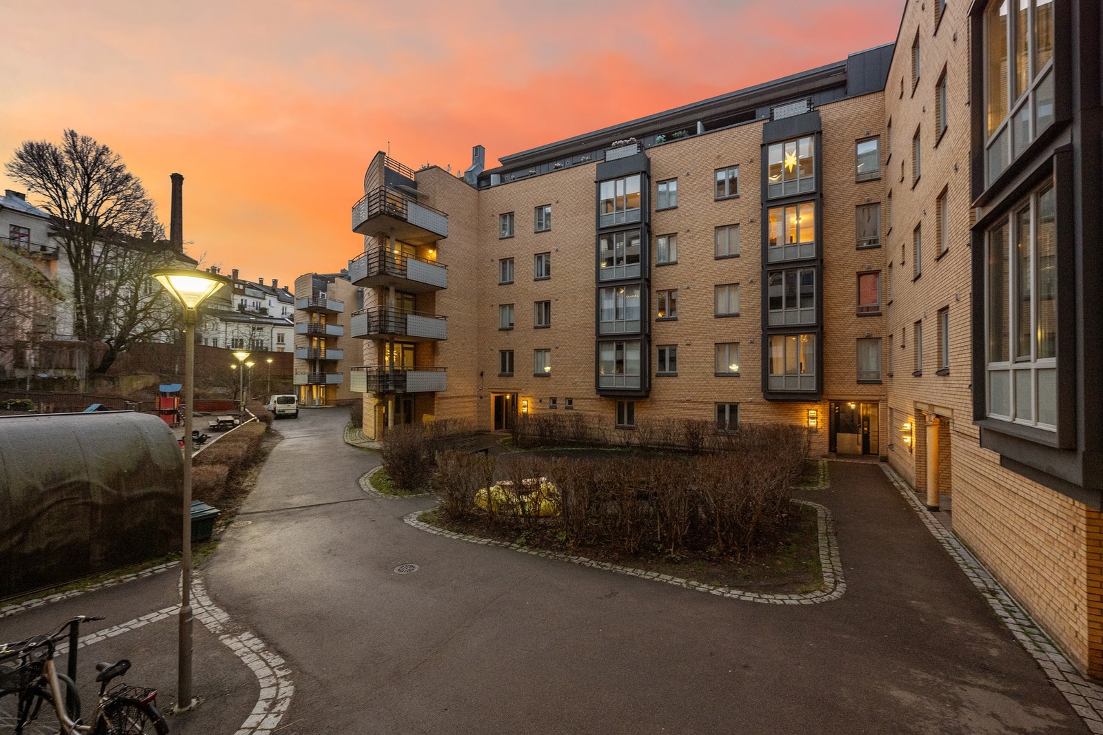 Her bor man i et attraktivt, urbant og sentralt boligområde på Bislett Galleribilde