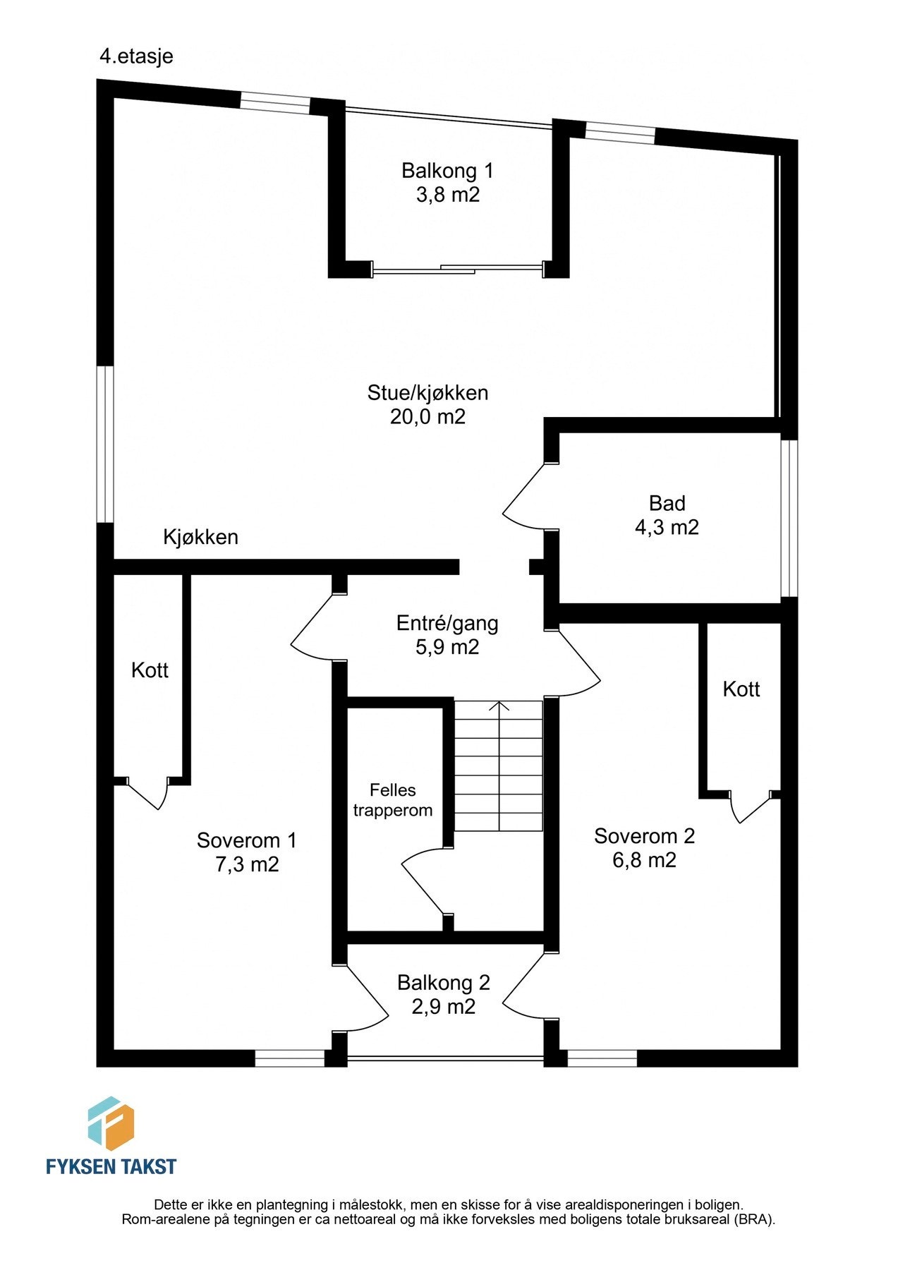 Planskisse. Galleribilde