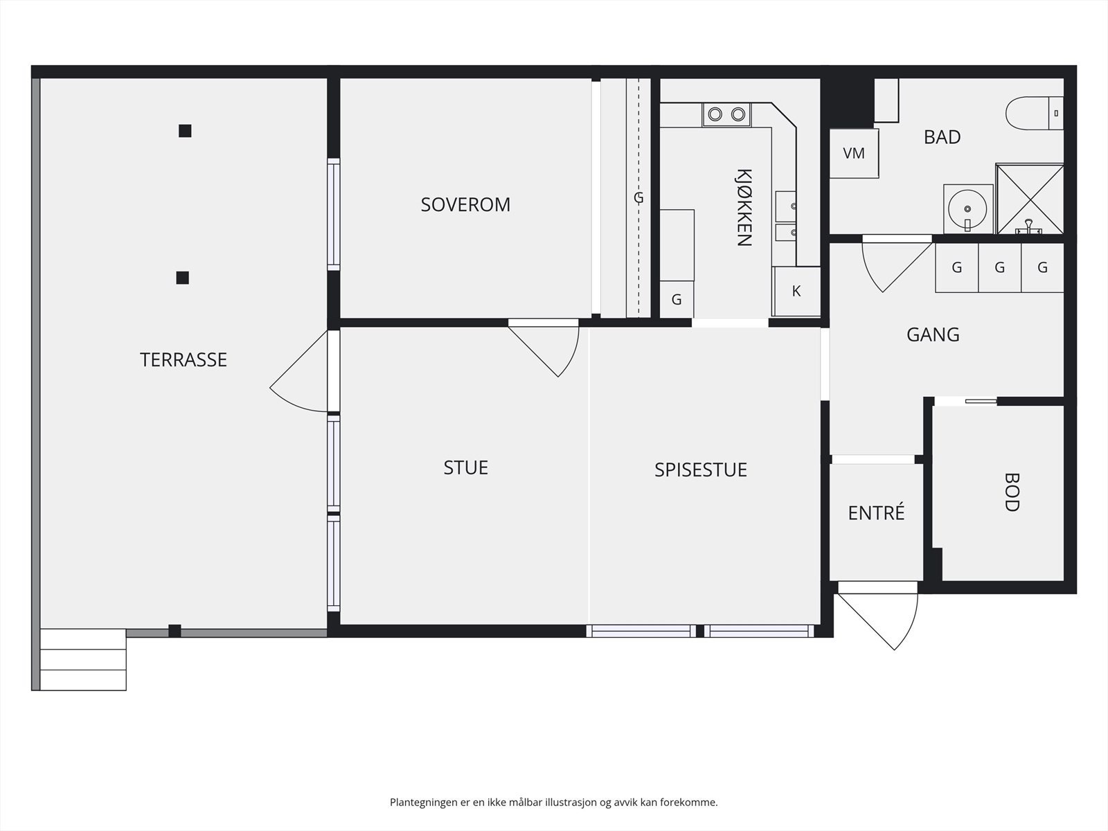 Plantegning. Galleribilde