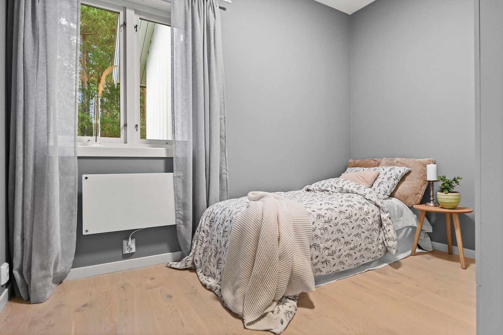 Leiligheten har 3 soverom. Galleribilde