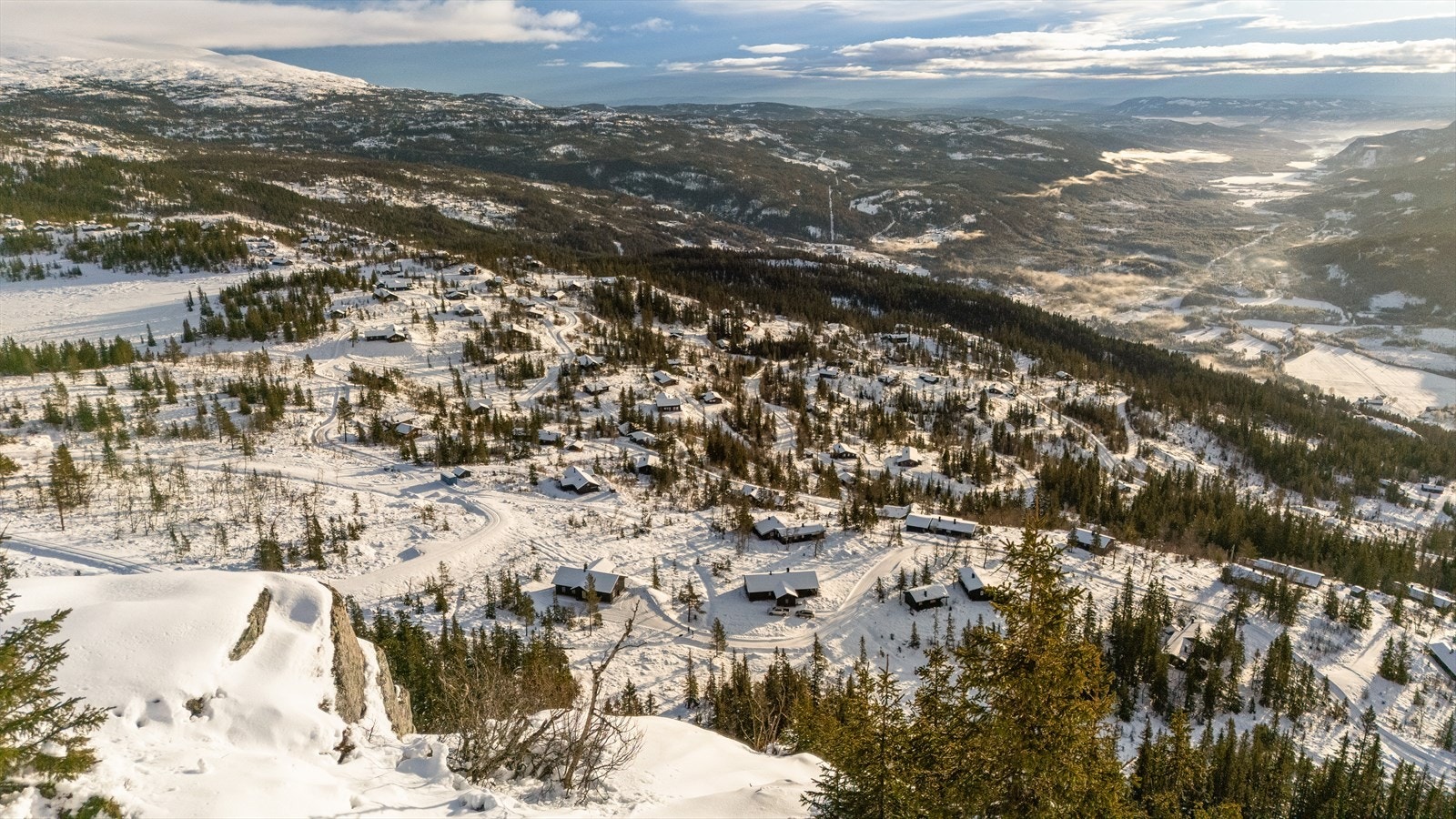Norefjell alpinsenter innen kort kjøreavstand - perfekte forhold for alpint og snowboard Galleribilde