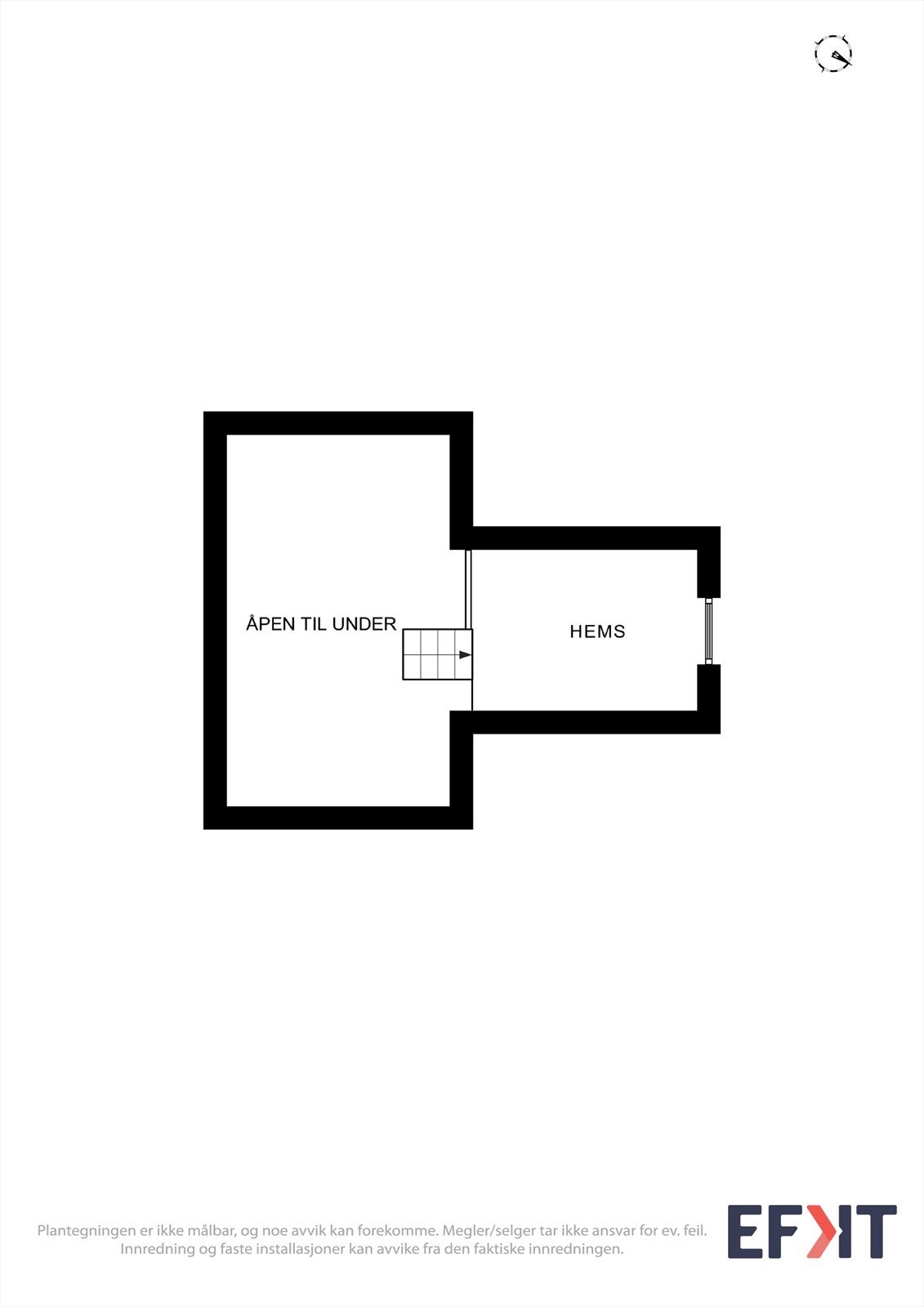 Plantegning hems. Galleribilde