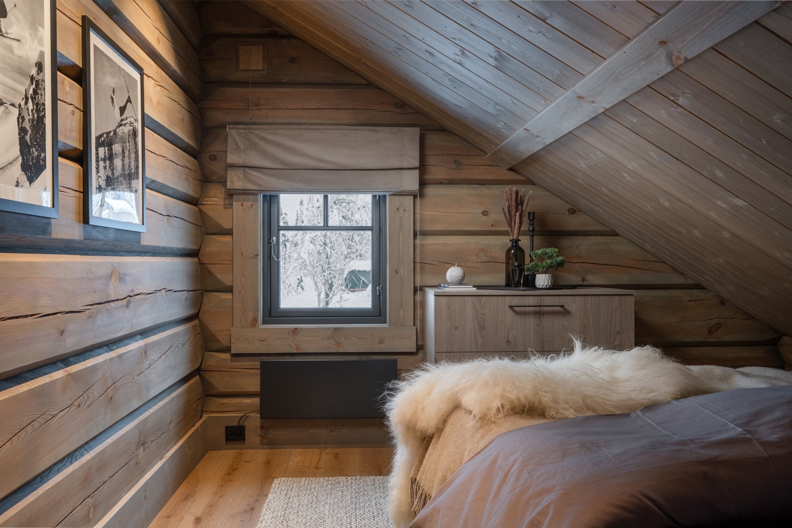 Andre etasjen har to gode dobbelsengsrom Galleribilde