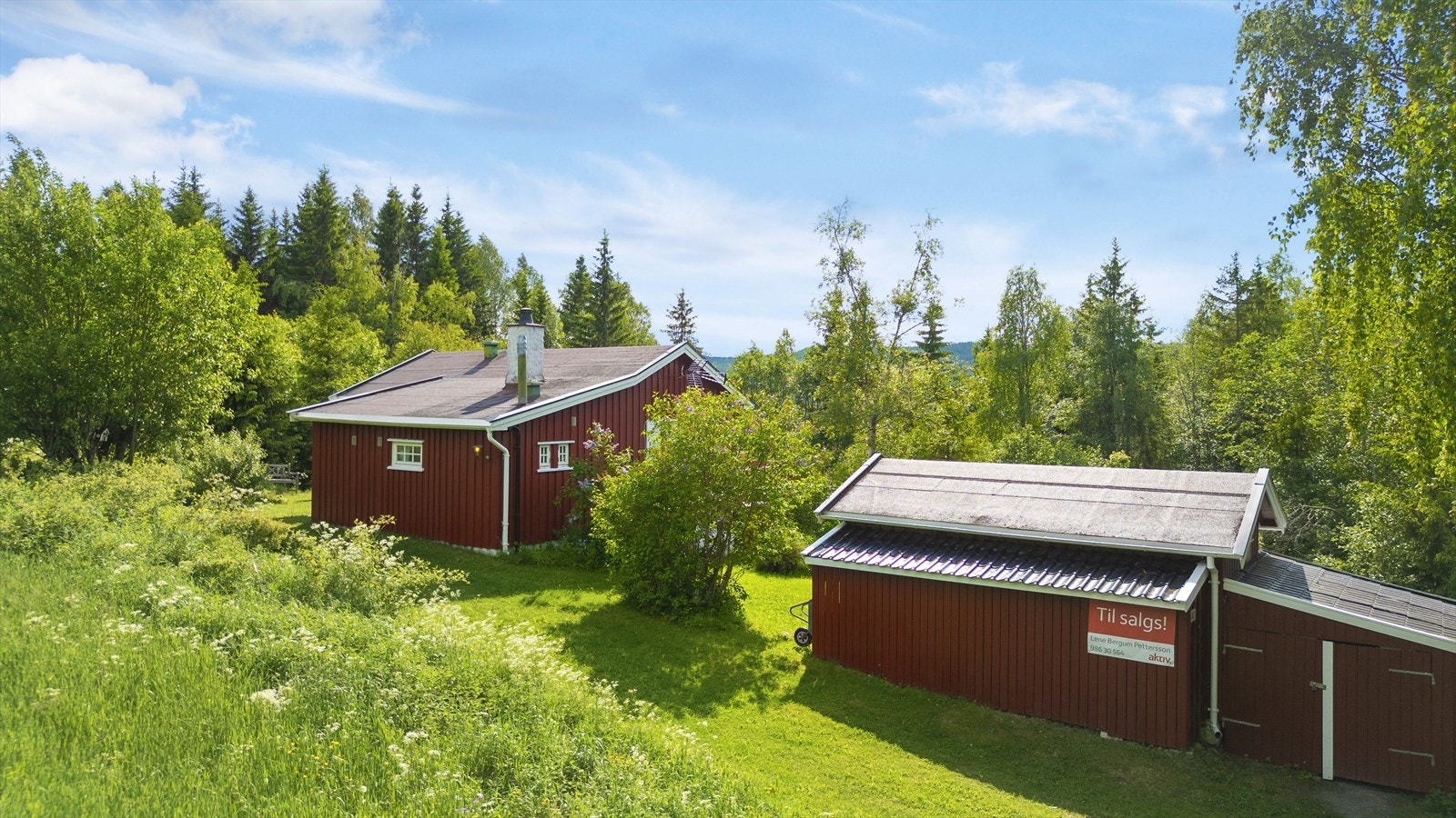 Landlig og barnevennlig beliggenhet. Galleribilde