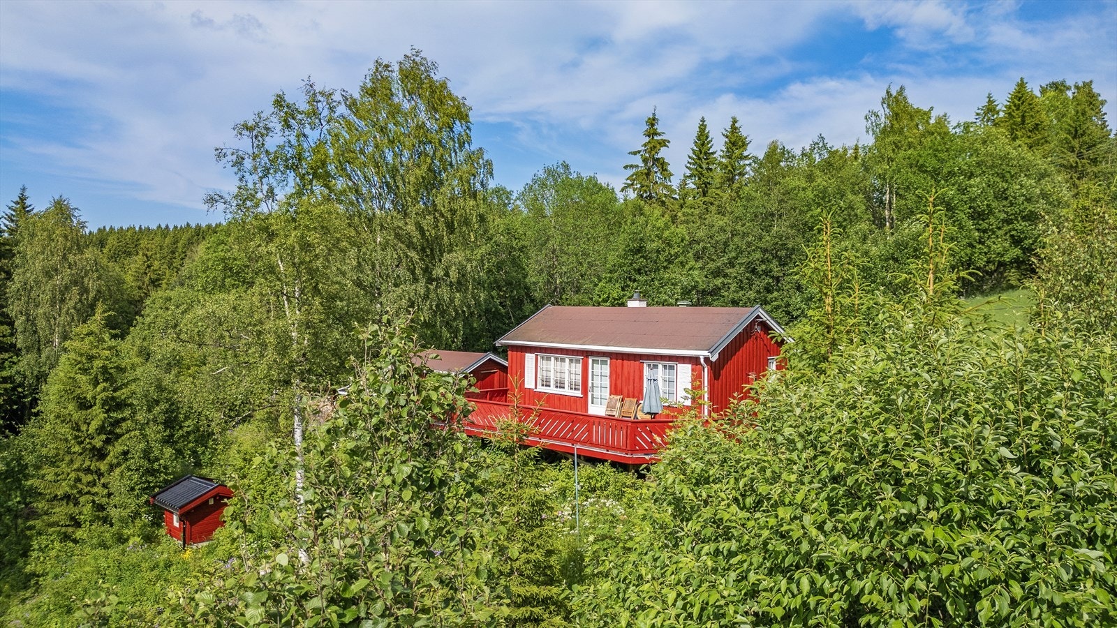 Skrånende tomt. Galleribilde