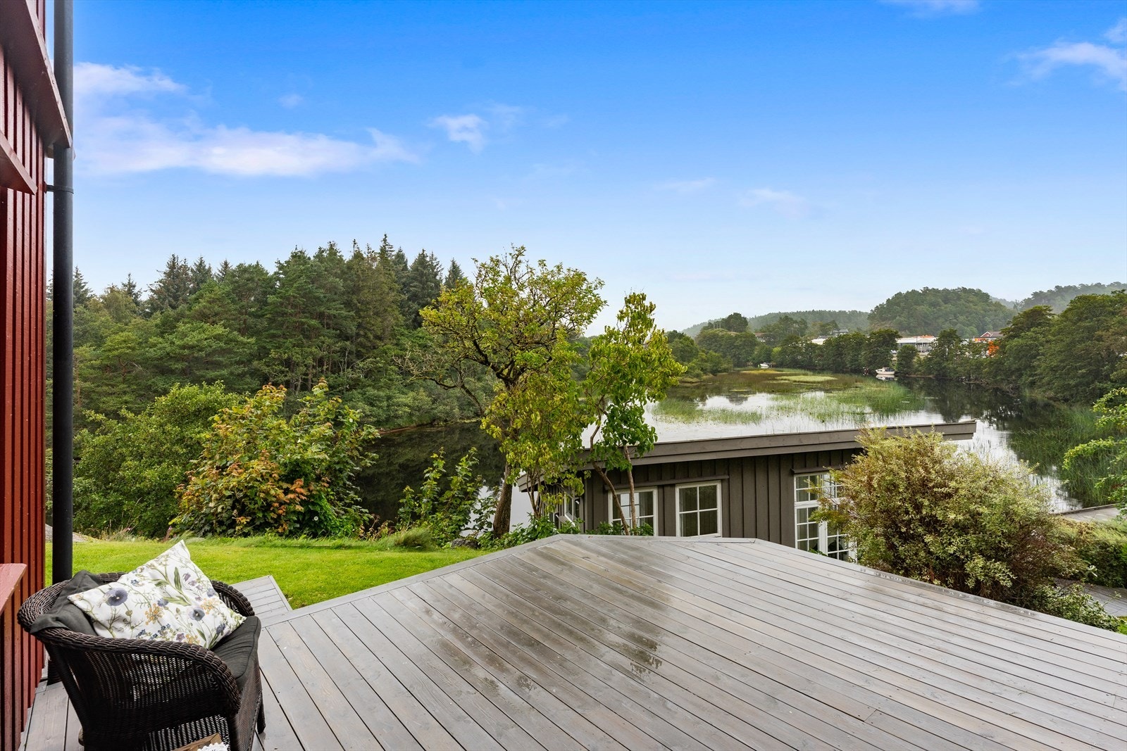 Her er fin morgensol. Galleribilde