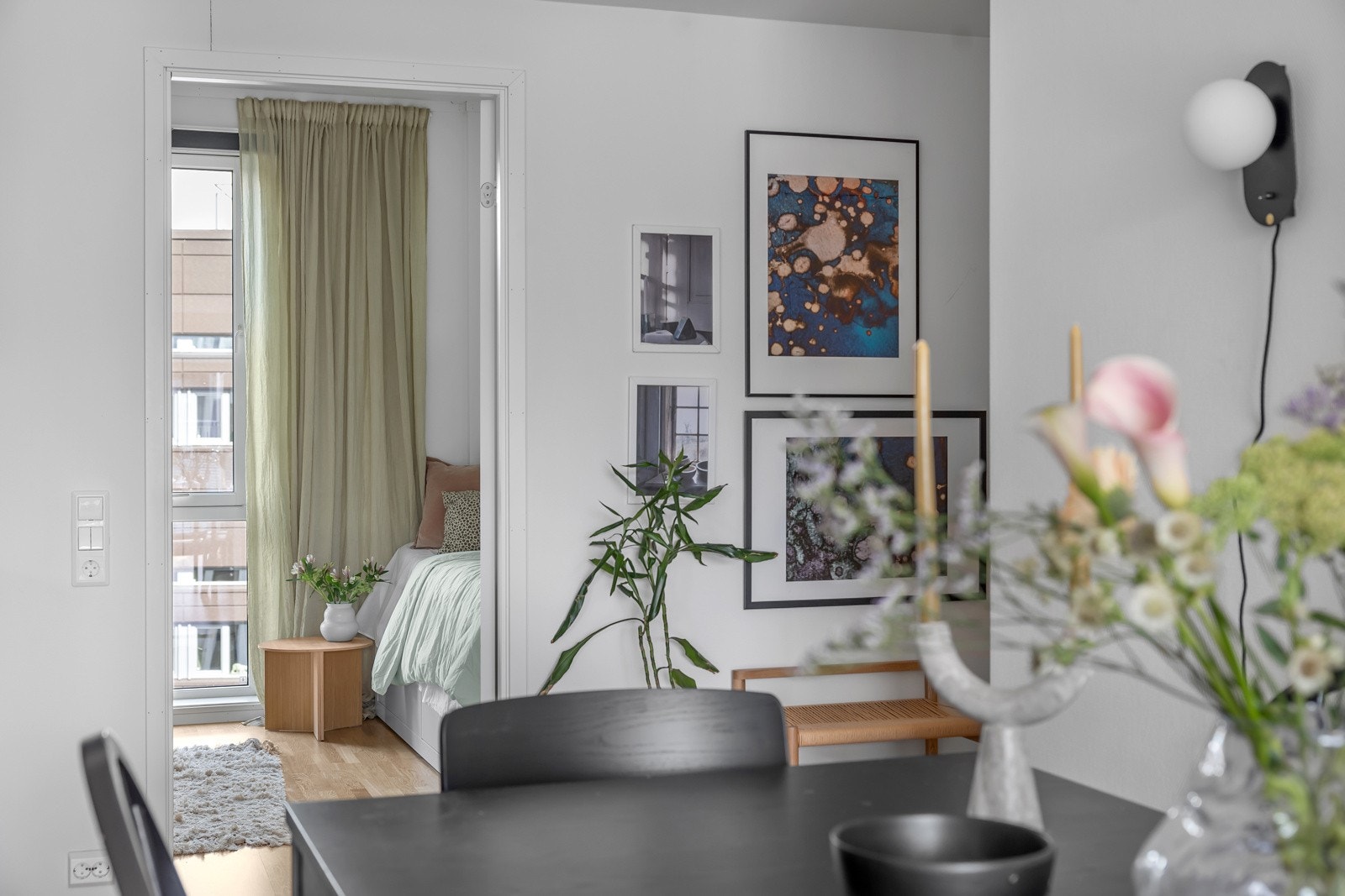 Soverommene er tilbaketrukket Galleribilde